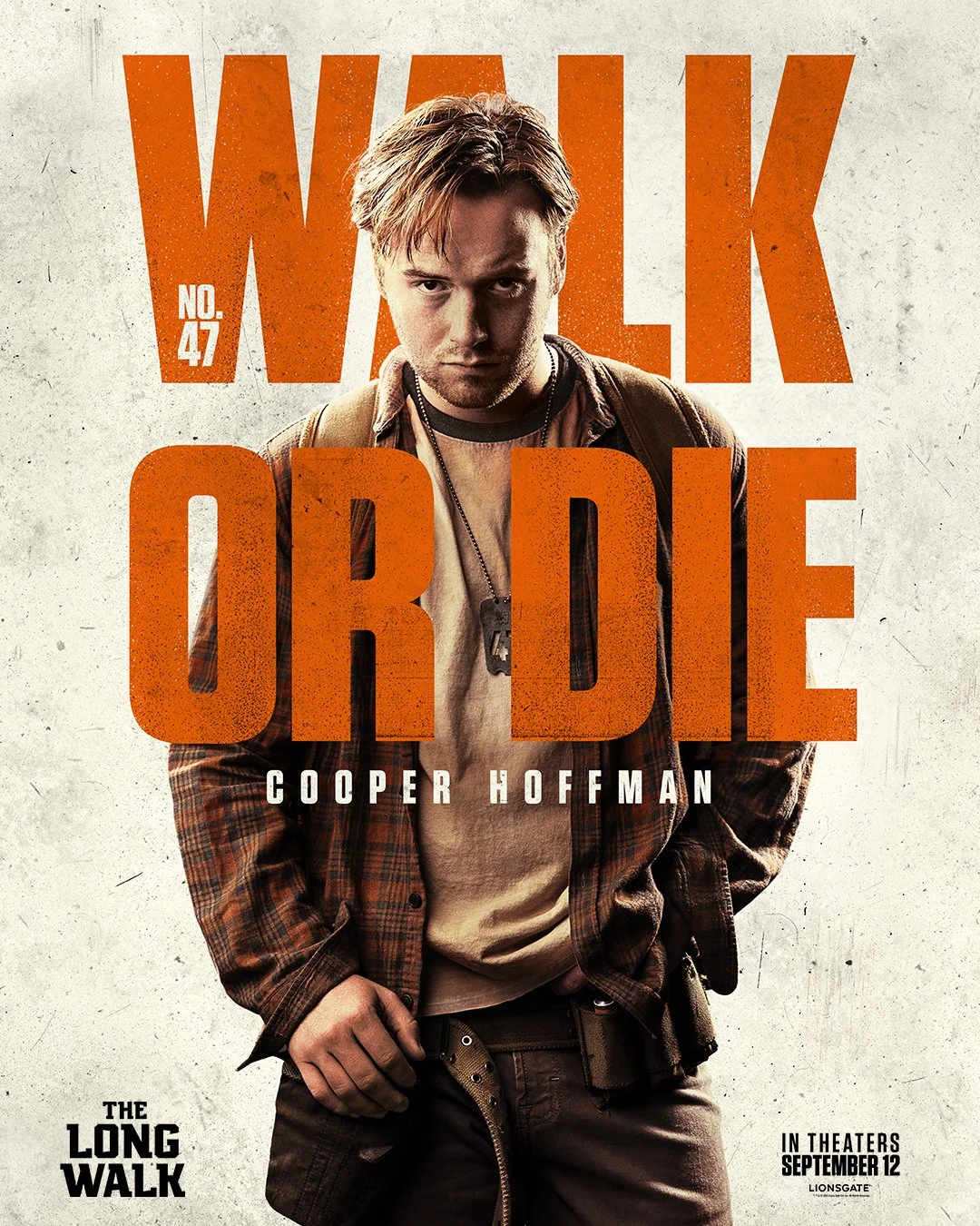 The Long Walk Lionsgate Character Poster 1 VS Brands Entertainment Interviews 8.jpg