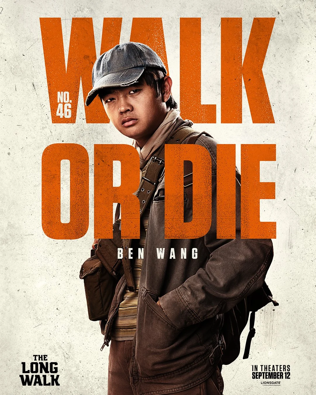 The Long Walk Lionsgate Character Poster 1 VS Brands Entertainment Interviews 10.jpg