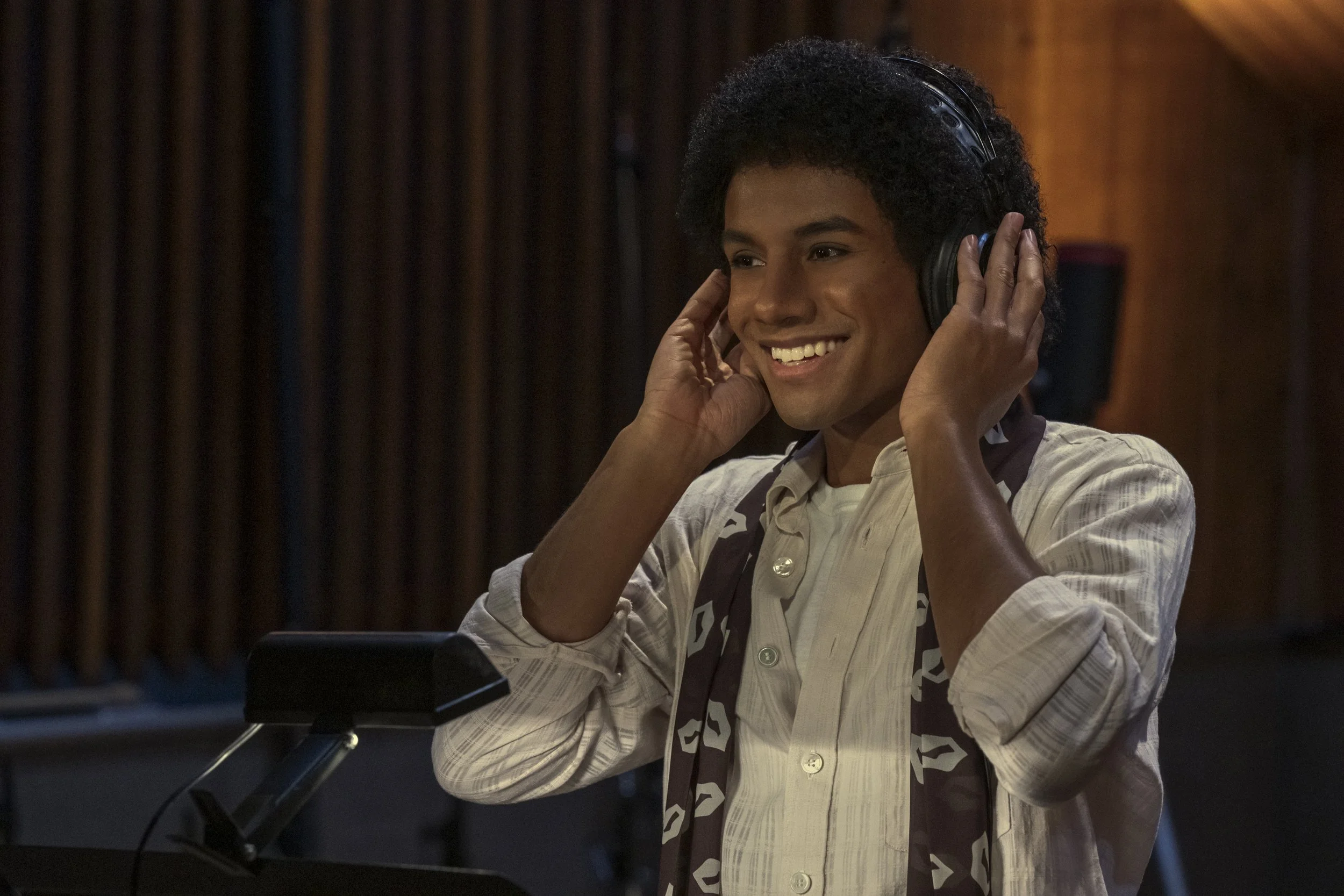  Jaafar Jackson as Michael Jackson in  Michael  • Photo Credit: Glen Wilson / Lionsgate 