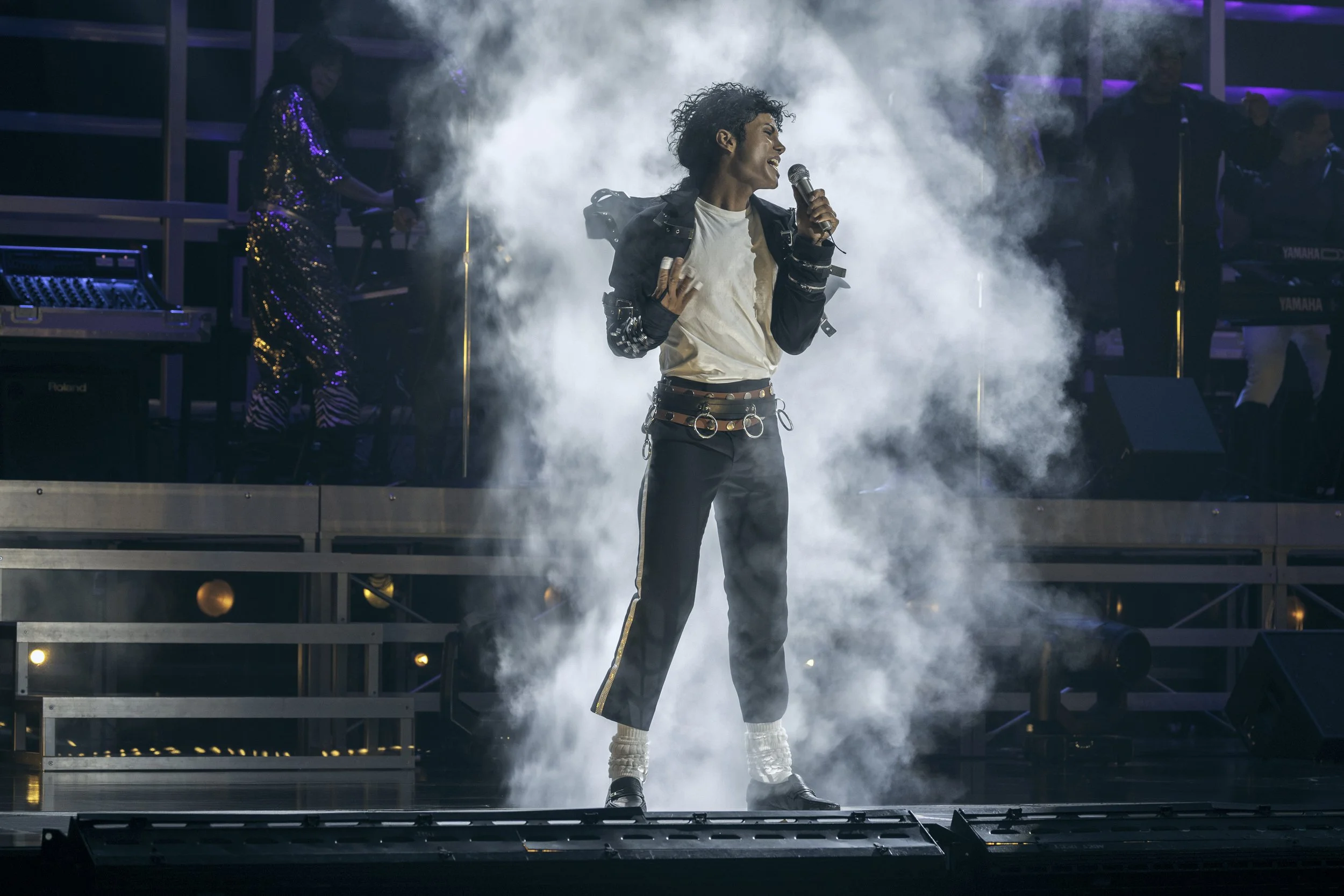  Jaafar Jackson as Michael Jackson in  MICHAEL  • Photo Credit: Kevin Mazur / Lionsgate 