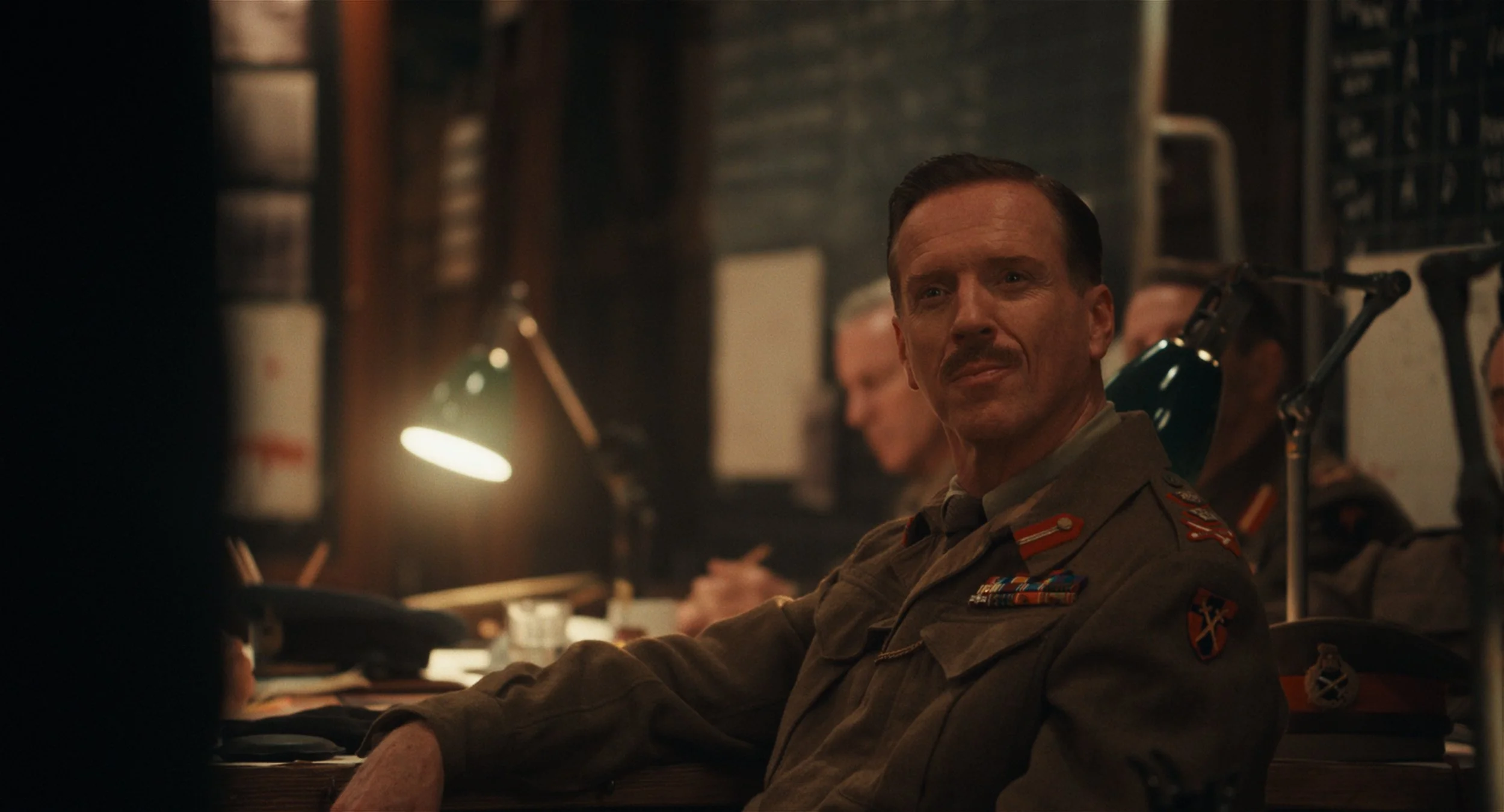  Damian Lewis as Marshal Bernard Montgomery in  Pressure . • Photo Credit: Focus Features/StudioCanal 