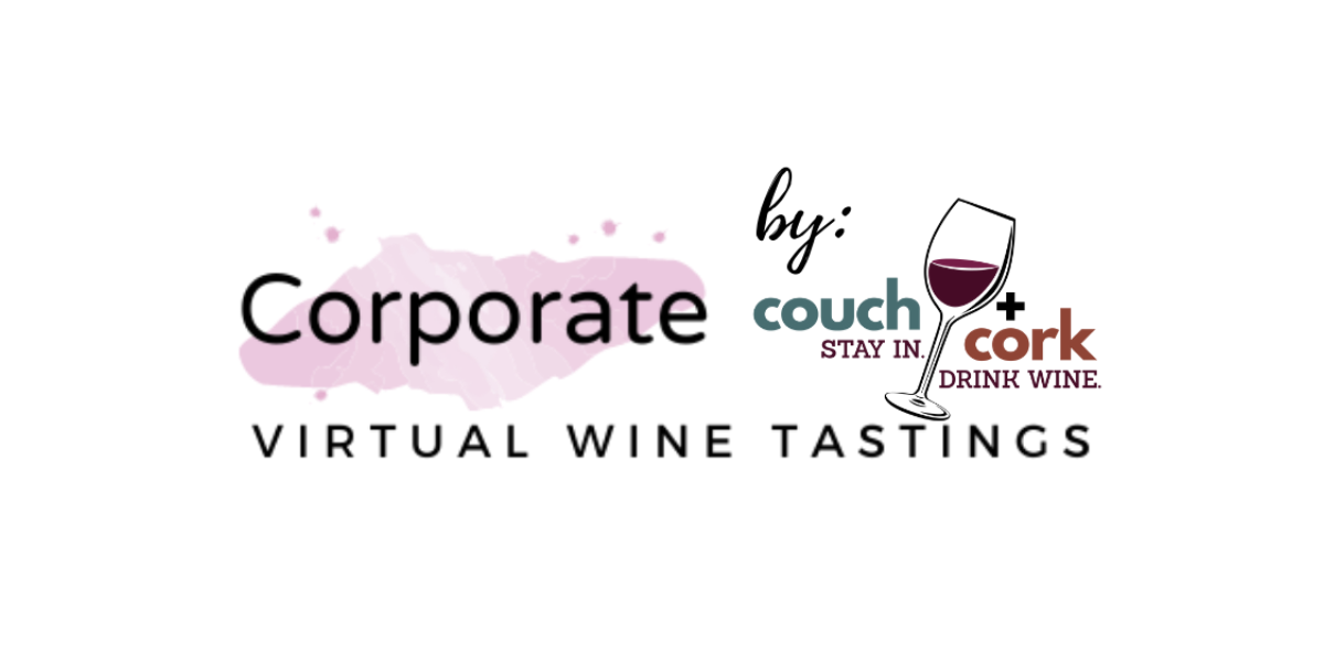 Corporate Virtual Wine Tastings by couch + cork