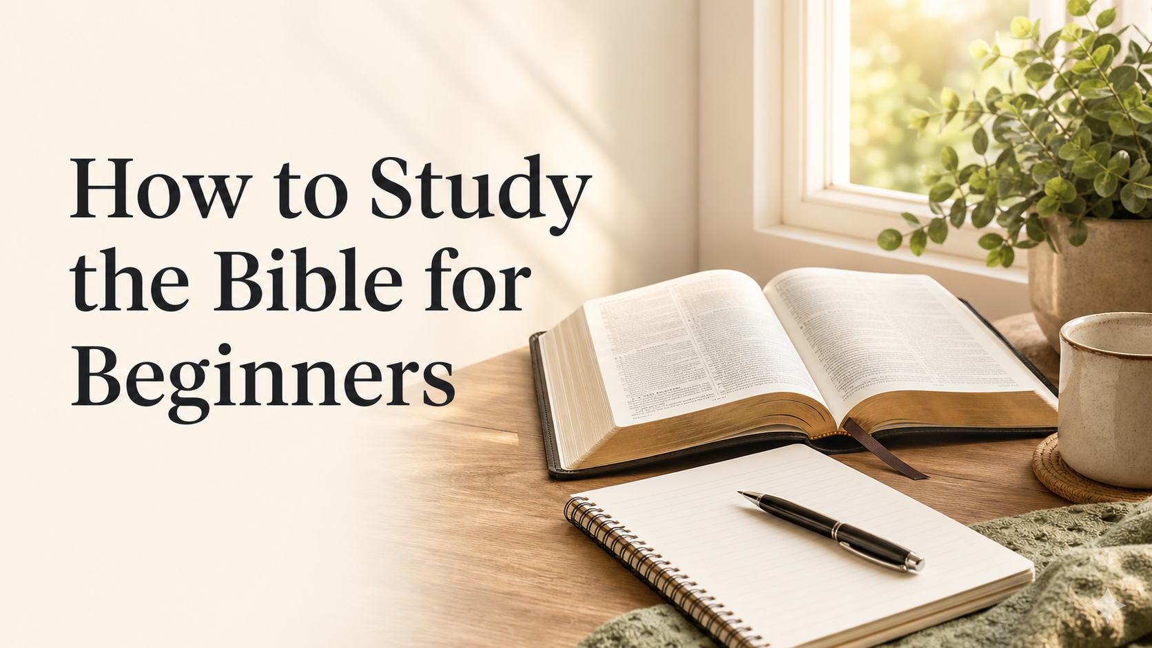 How to Study the Bible for Beginners: A Simple Step-by-Step Method