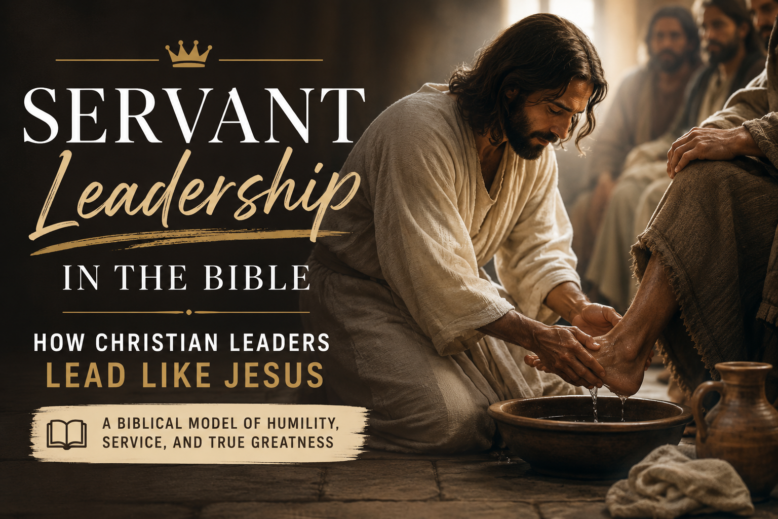 Servant Leadership in the Bible: How Christian Leaders Lead Like Jesus