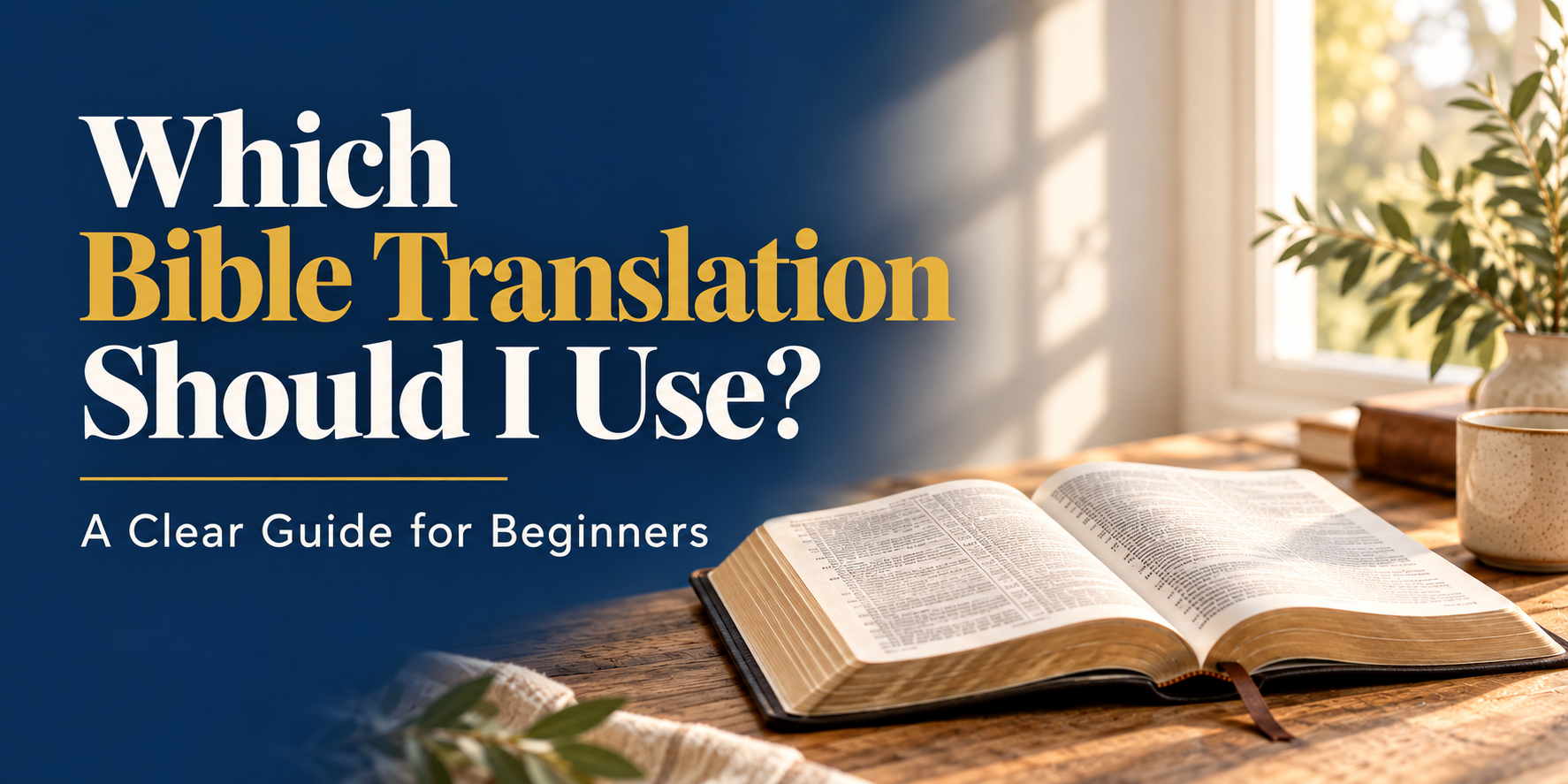 Which Bible Translation Should I Use? A Clear Guide for Beginners?