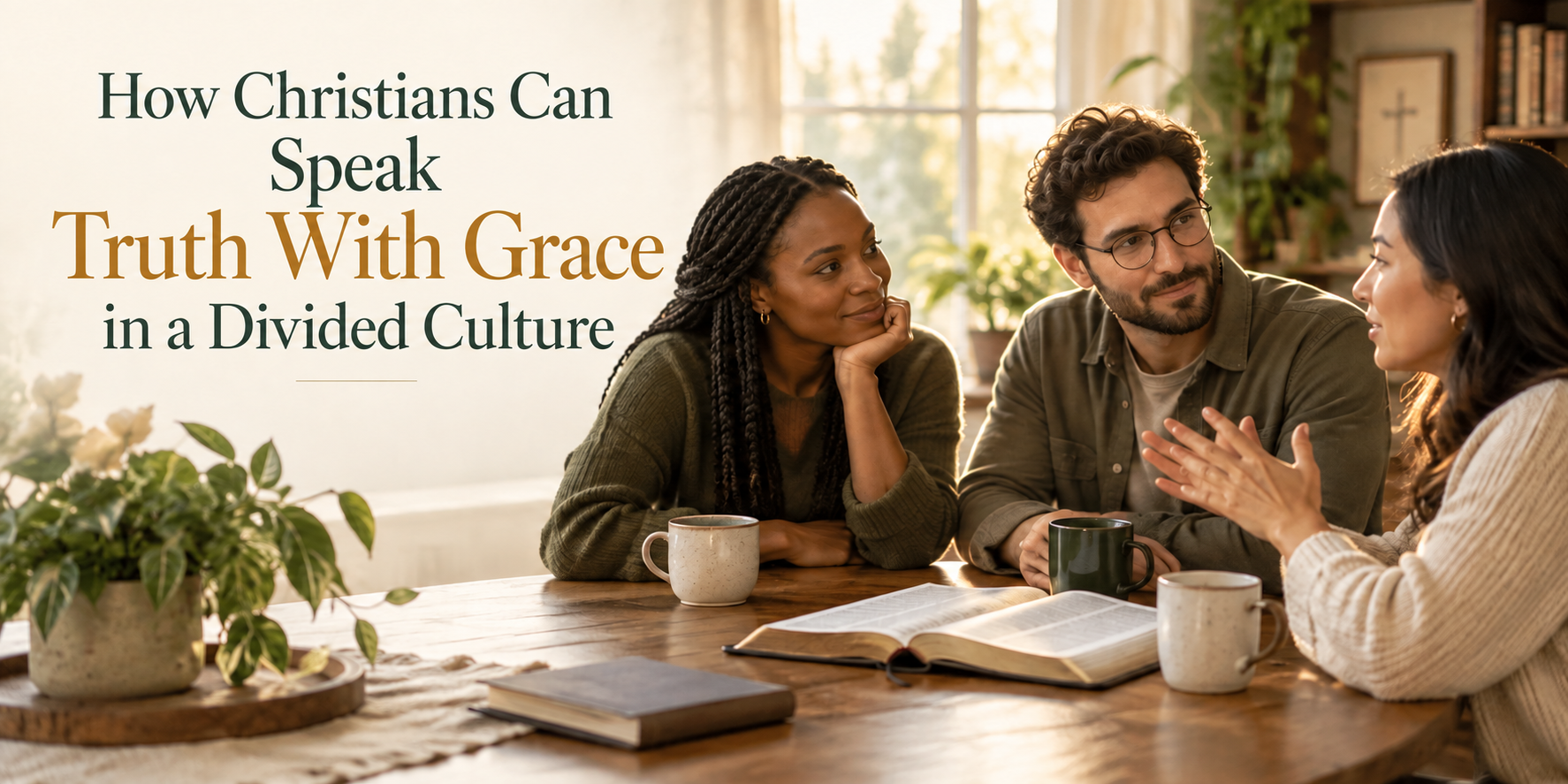 How Christians Can Speak Truth With Grace in a Divided Culture