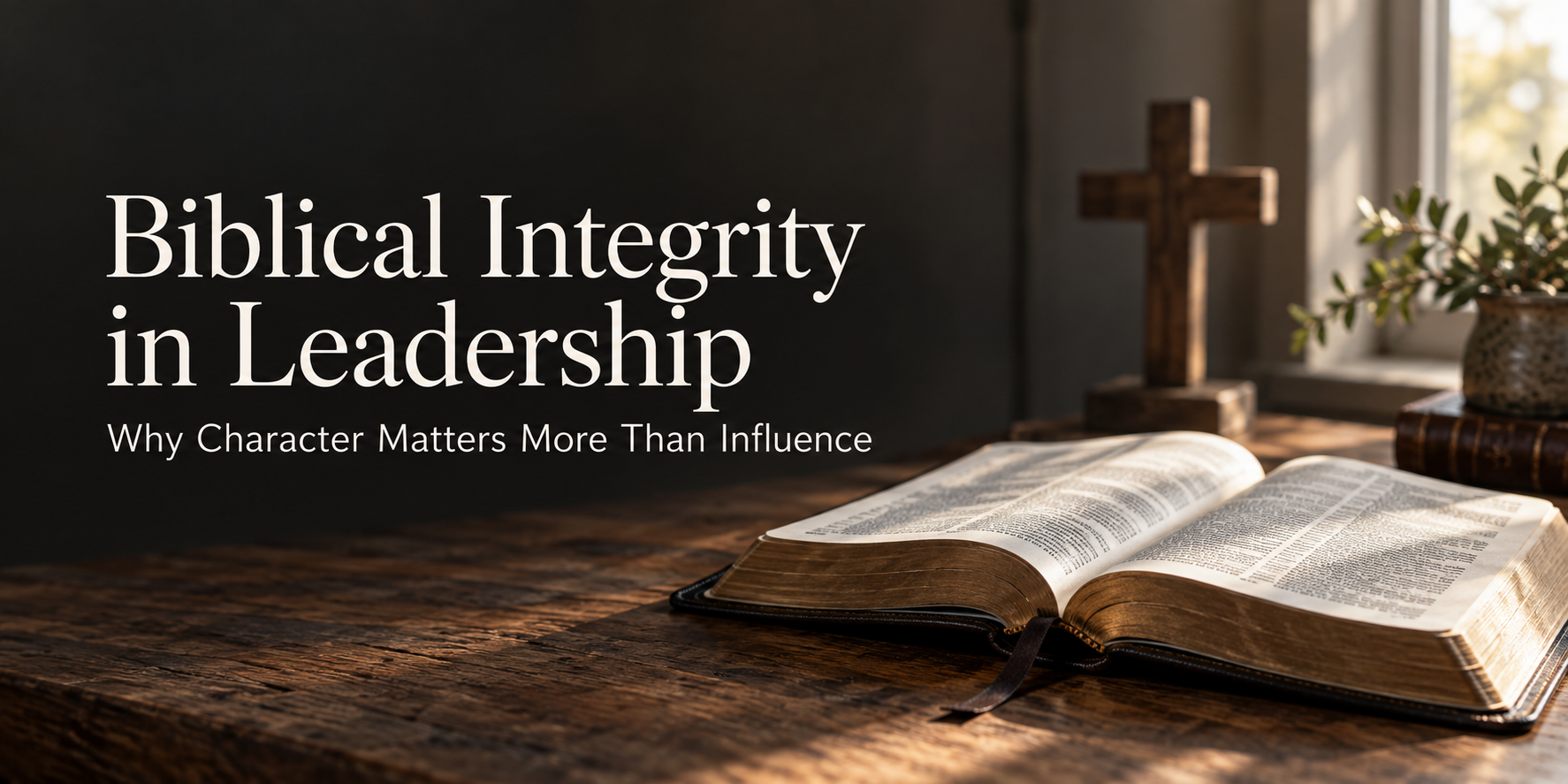 Biblical Integrity in Leadership: Why Character Matters More Than Influence