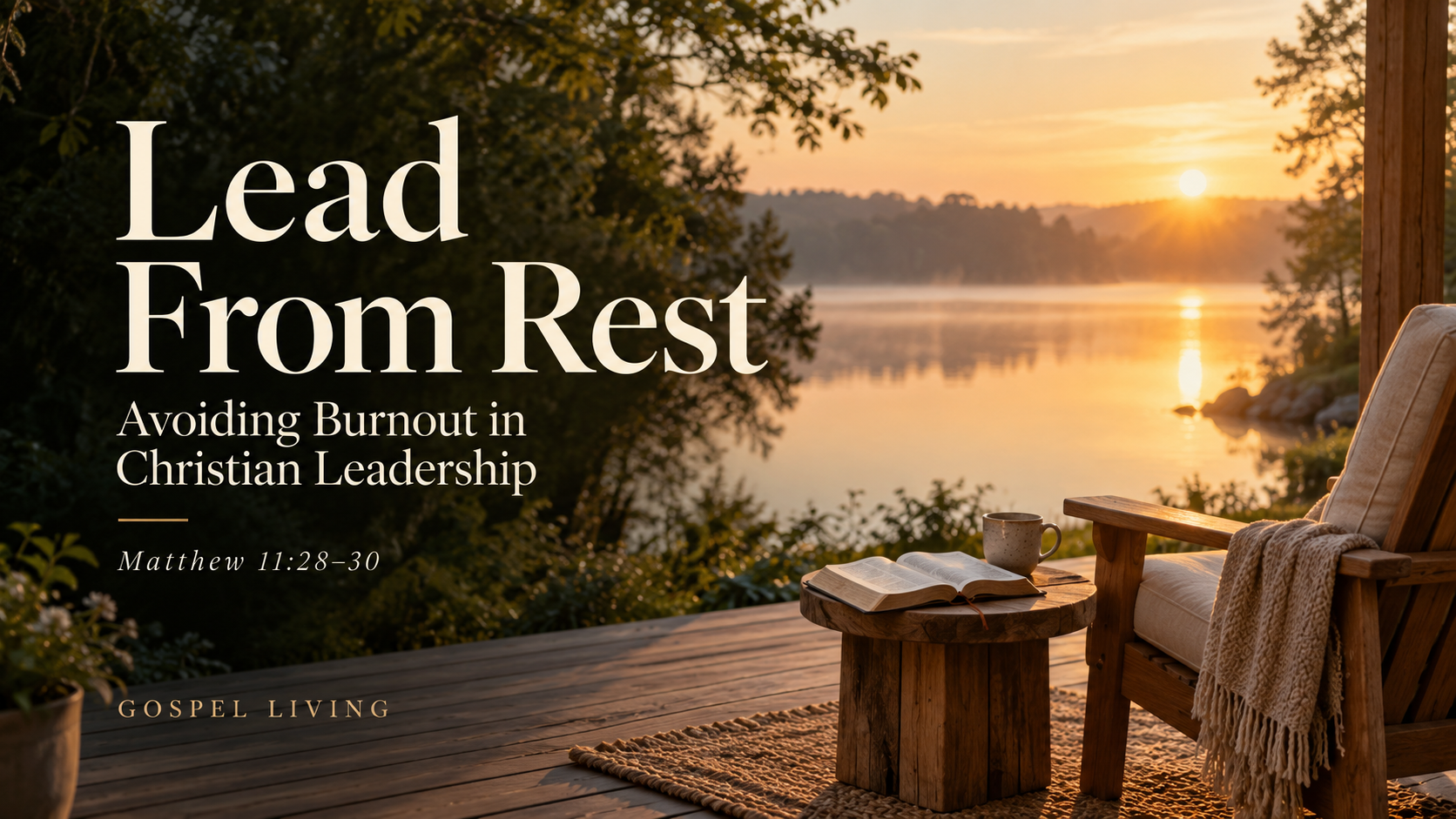 How Christian Leaders Can Avoid Burnout and Lead From Rest