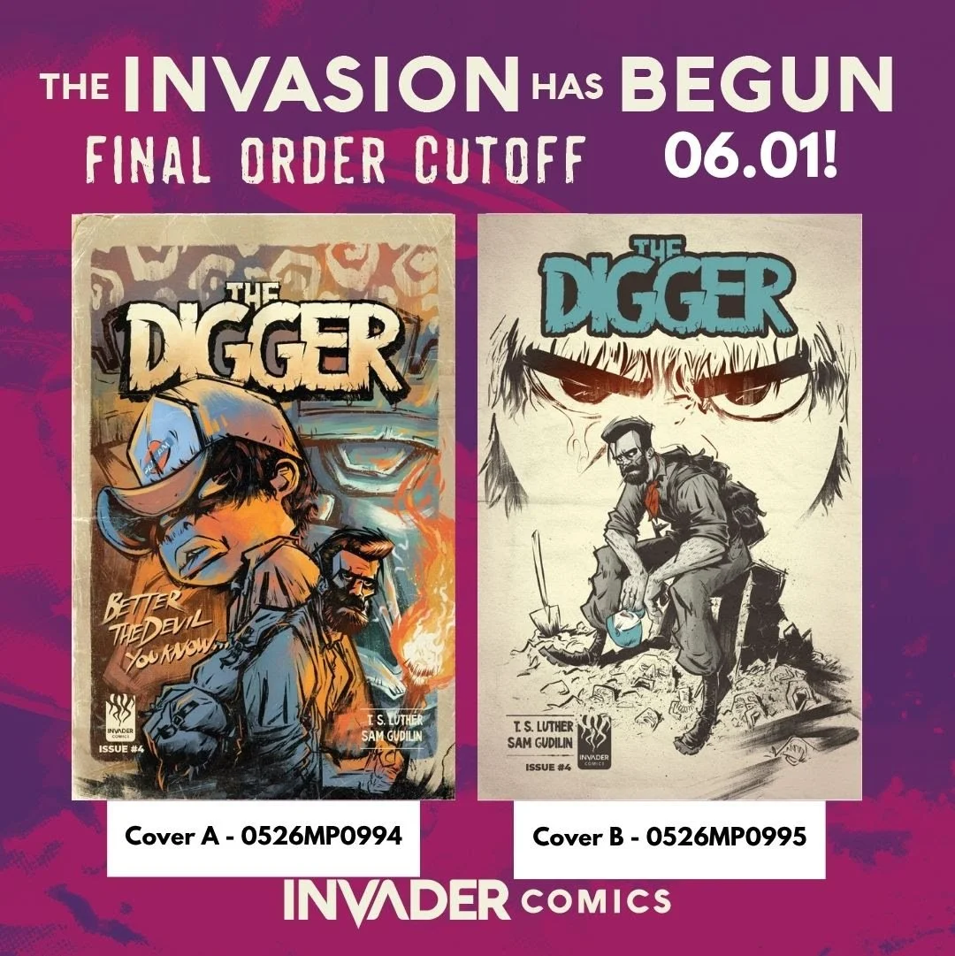 FOC June 1: The Adventure Ends in THE DIGGER #4