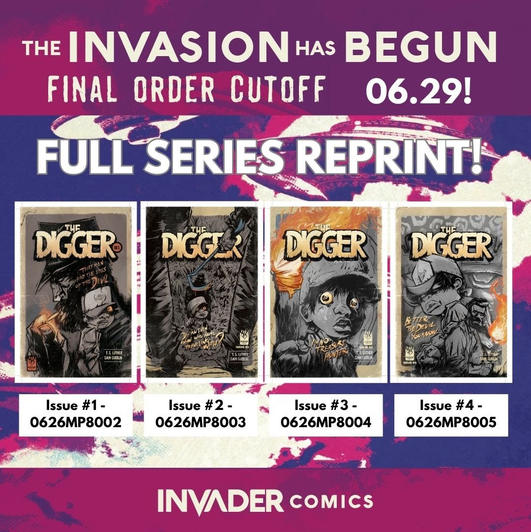 FOC Alert: The Digger Returns, Plus a Brand New Colonial Horror Series