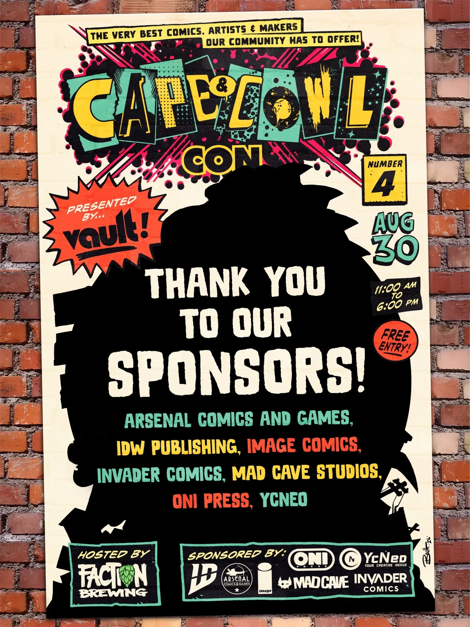 This Week at Invader: FOC Monday, a New First Wave, and Cape &amp; Cowl Con