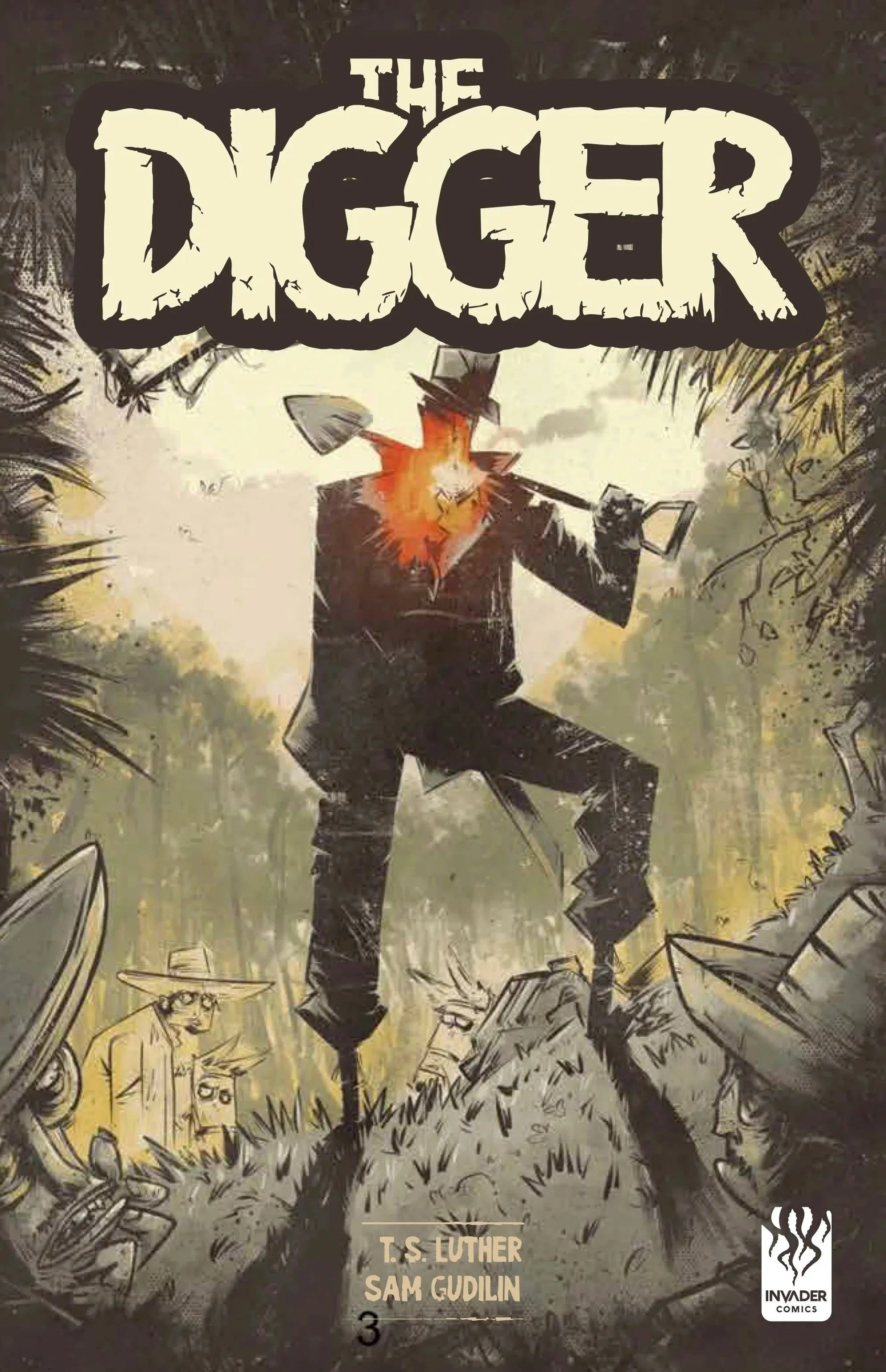 The Digger Comic from Invader Comics