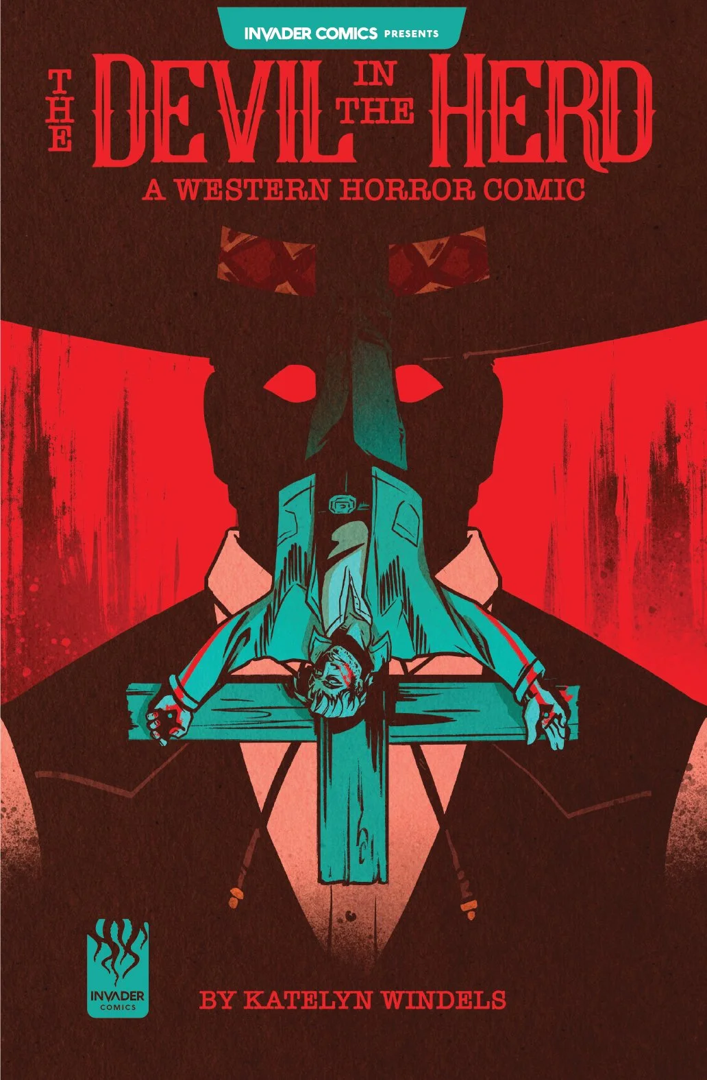 INVADER COMICS PRESENTS: THE DEVIL IN THE HERD CVR B