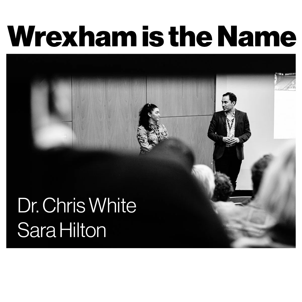 Last night after work I went across campus and attended a talk about Wrexham AFC and it's influence on local and global communities by Dr. Chris White and Sara Hilton.

I found the whole talk fascinating, and it's spurred me on to explore the more ac
