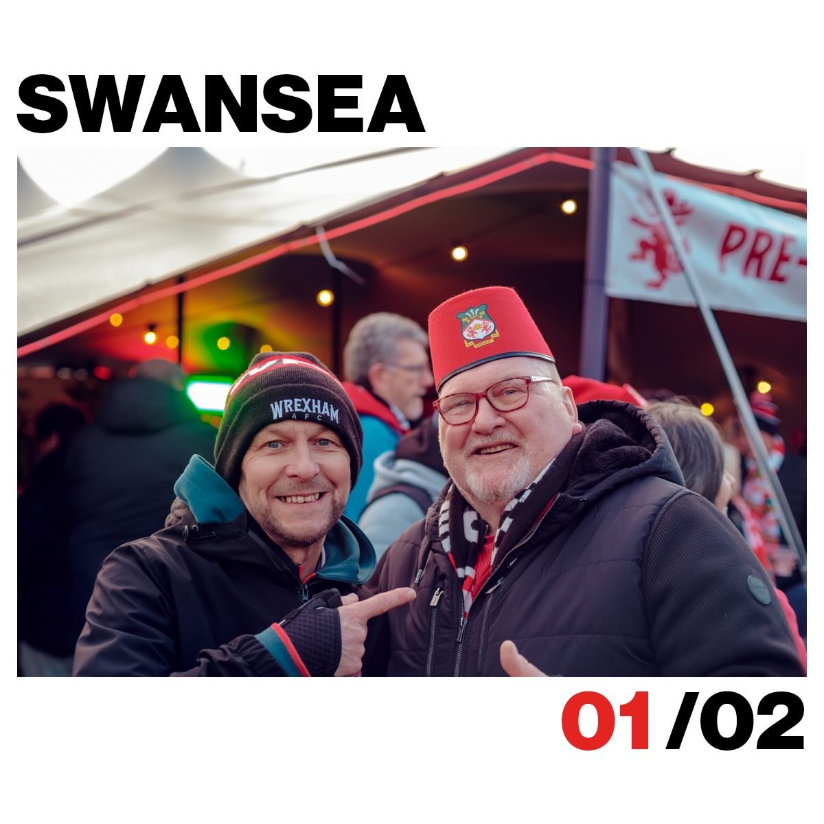 1 of 2 / Swansea
Friday was good. I was out of the house for 13 hours, forgot to eat, shot 1000+ images, met new people, caught up with good friends, lost my voice, ate a curry at 1am, heard some good songs in the terraces, met &lsquo;Will Ferrell&rs