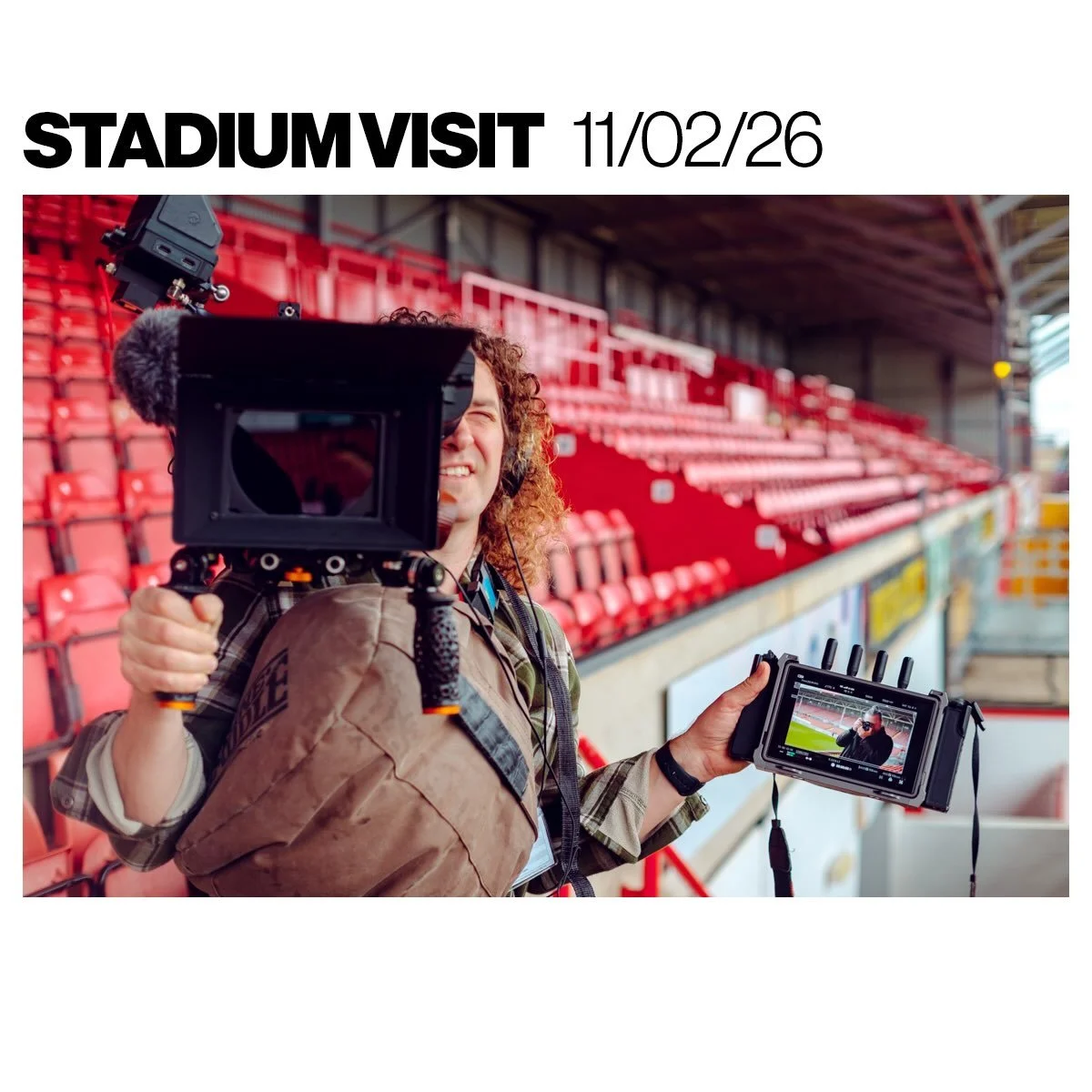 These photos are from when the production took me in to the stadium to film some of whatever it is you&rsquo;ve seen

I love when it&rsquo;s noisy and full of life, but the artist in me, the person who has been making work for something like 30 years