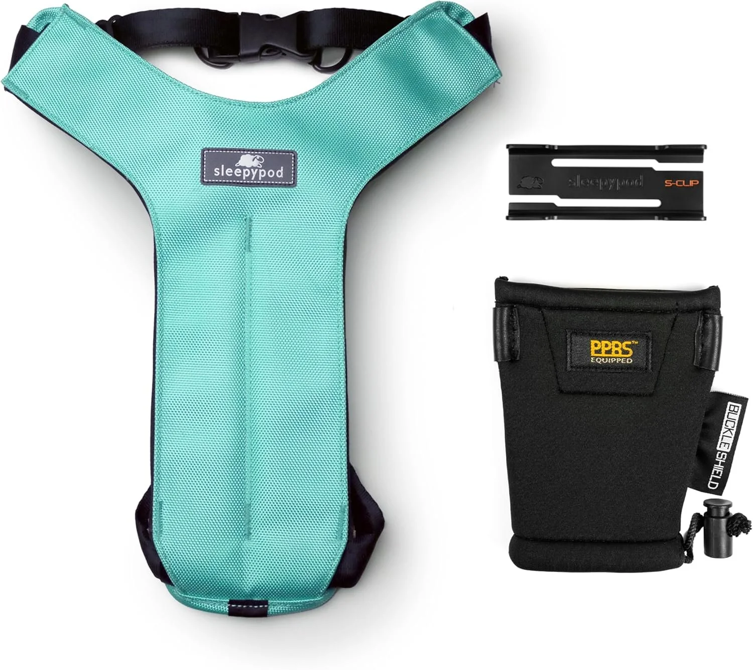 Clickit Sport Plus Certified Car Seat Belt Harness by Sleepy Pod: Restraining your dog in the car protects them from injury during sudden stops or accidents and helps prevent dangerous distractions while driving.