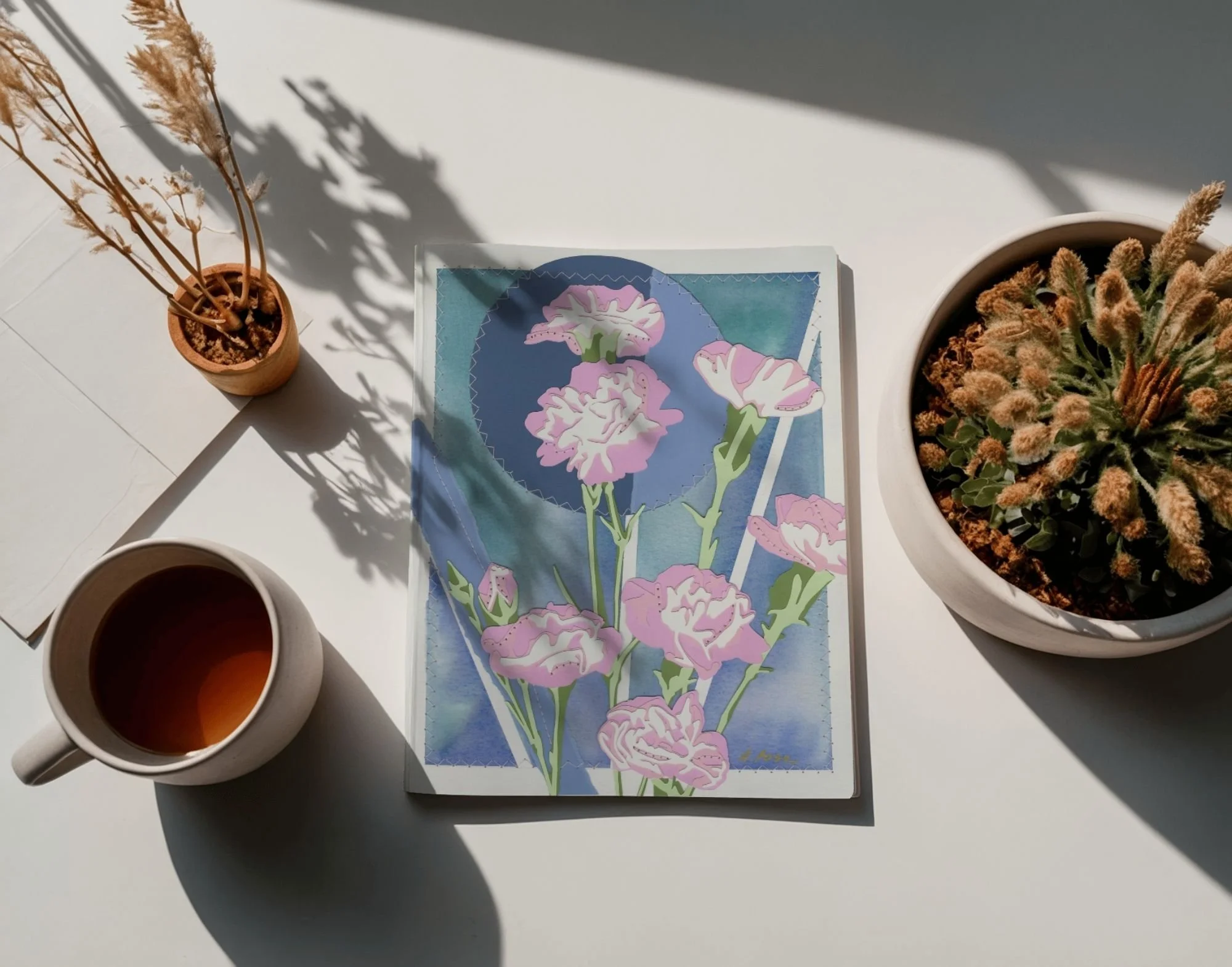 Paper Petals Painted Sky