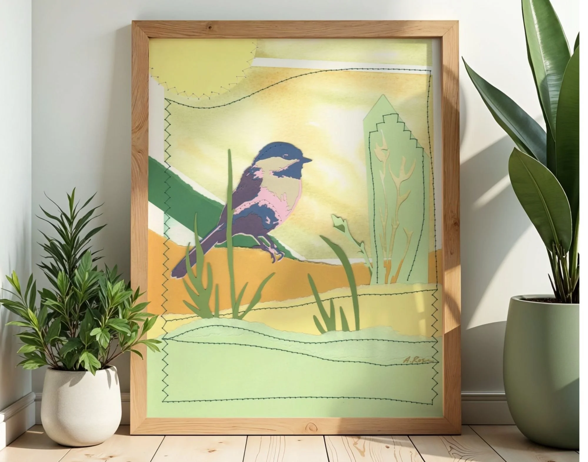 Chick a Dee Framed.jpg