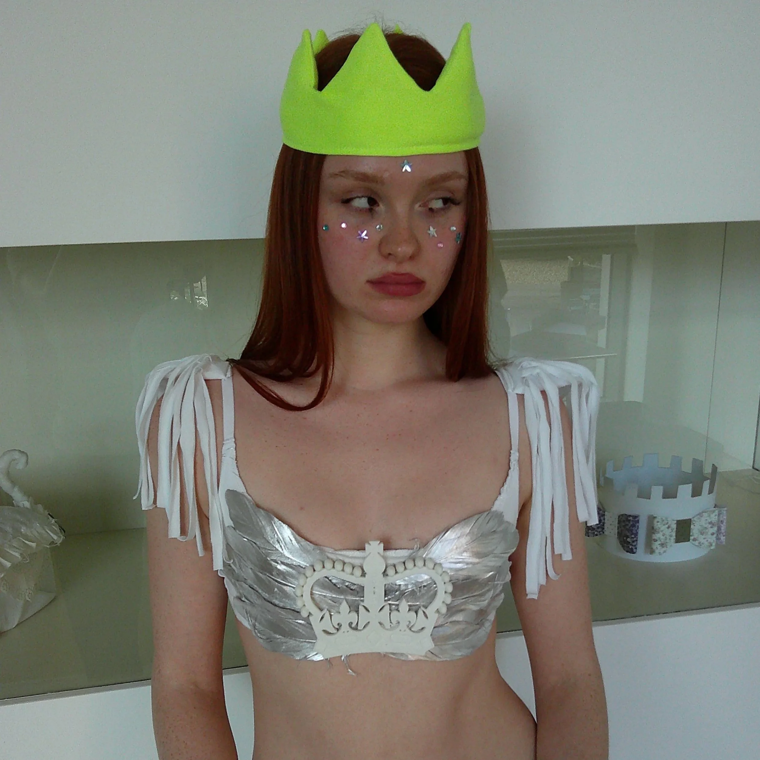MILLA DÉSIRÉE Keep Calm Top Silver