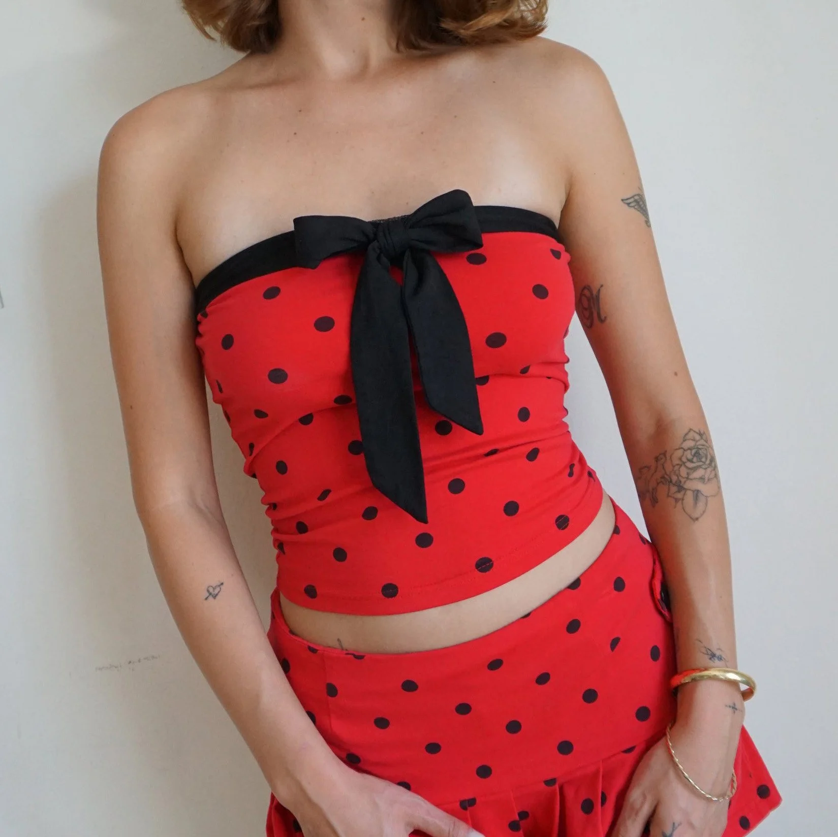 BLONDITA Lola Ladybug Tube Top