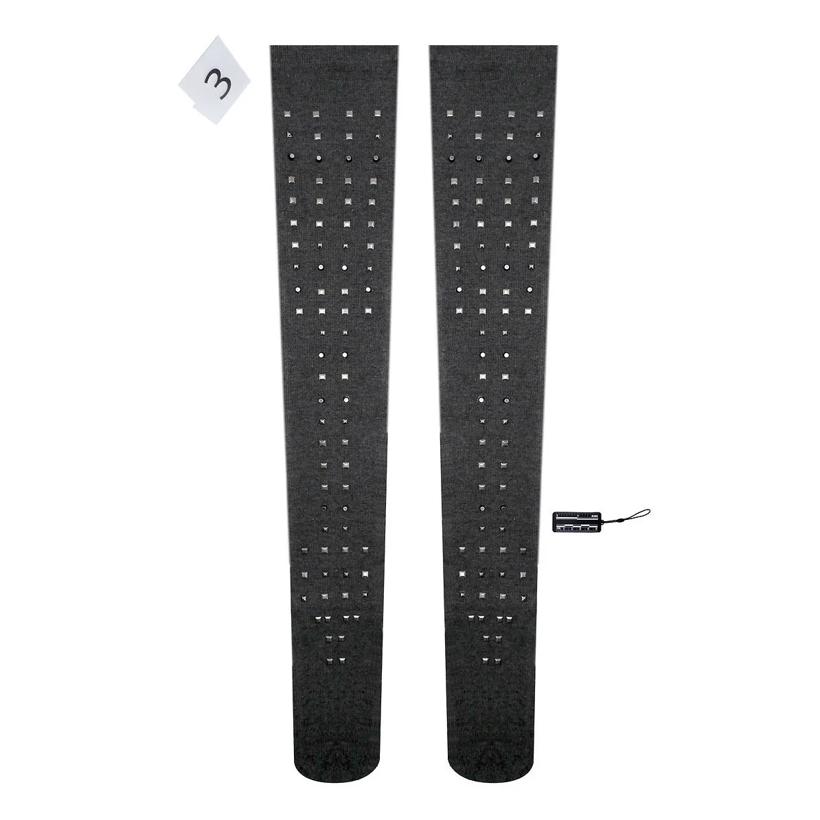 JABBERWOCKY Nebula Noir Over-Knee Knit Socks