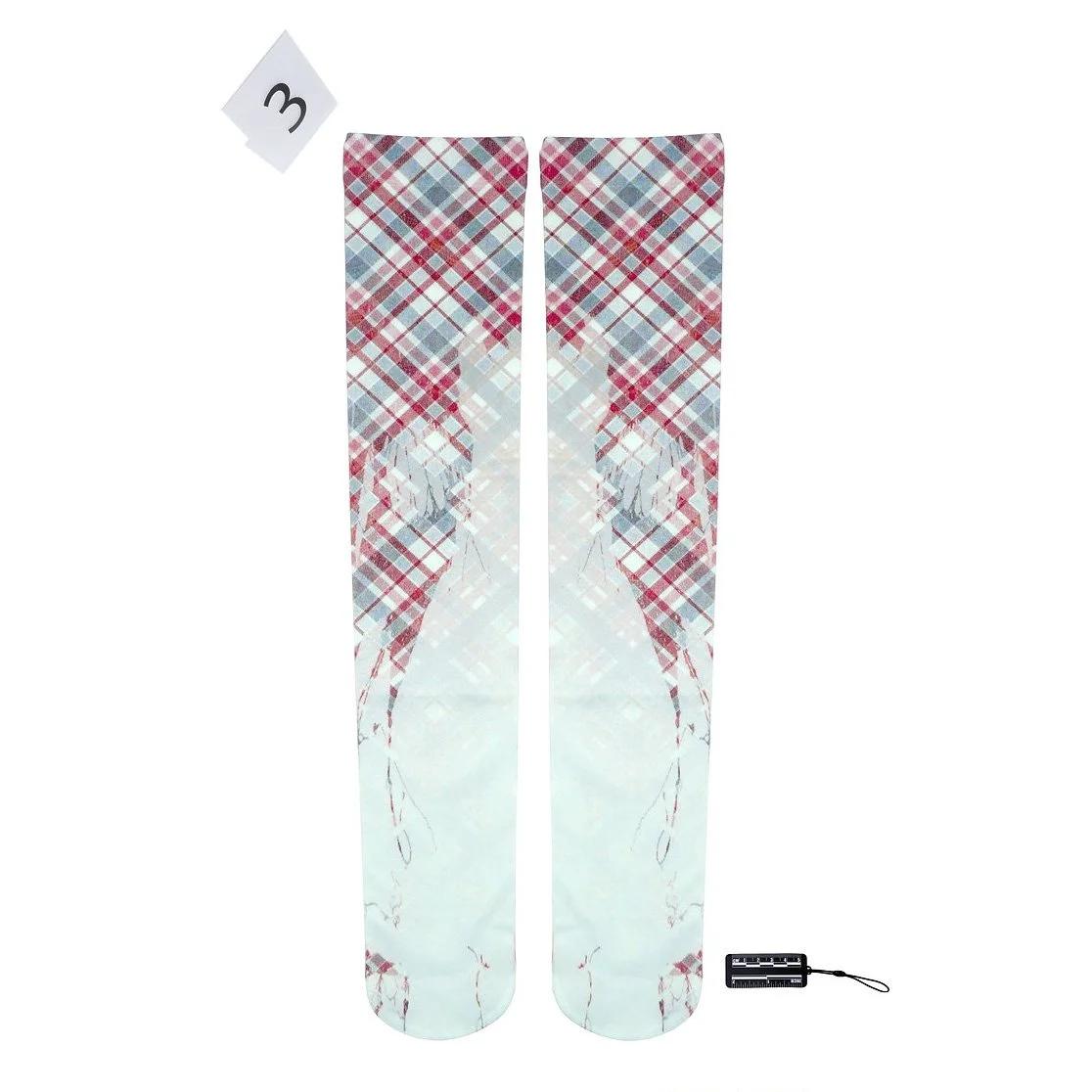 JABBERWOCKY Shattered Checkmate Socks