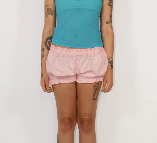 LUZ MUERTA Pink Bloomers