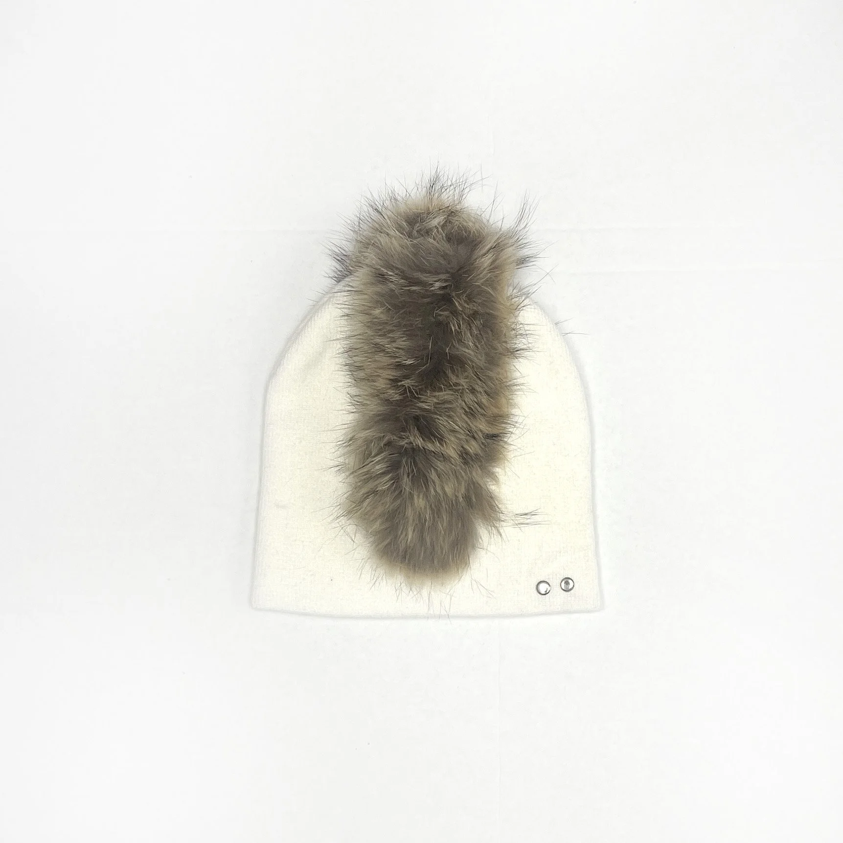 HAPHAZARD Fur Mohawk Beanie