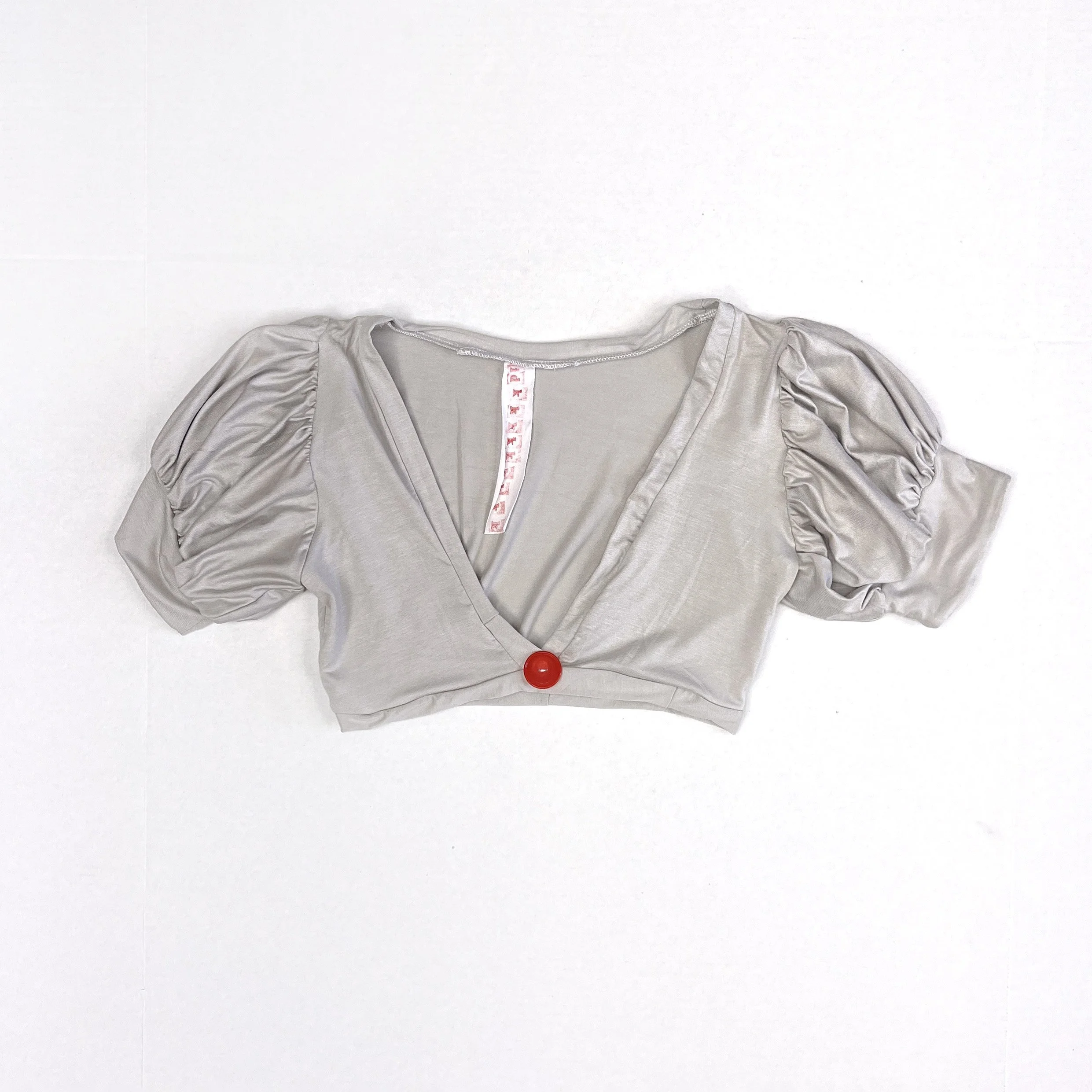IIDKKKKKKK Button Crop Top