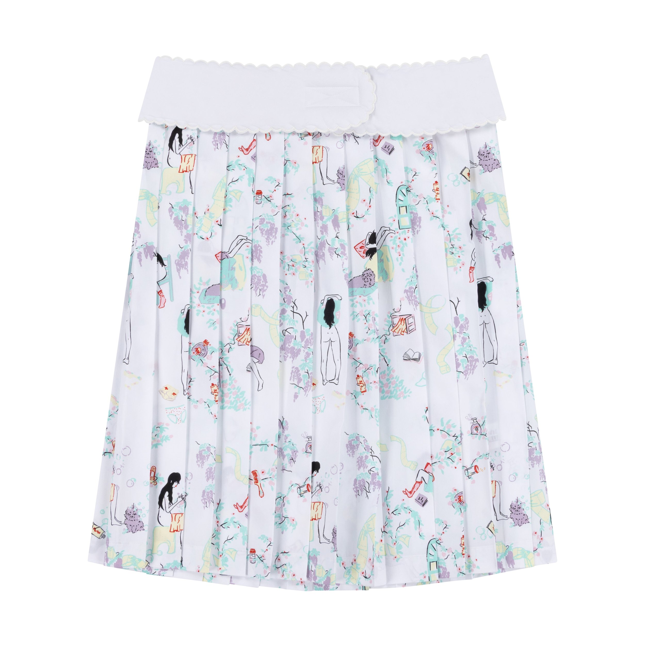 ASHLEY WILLIAMS Day In the Life Pleated Skirt