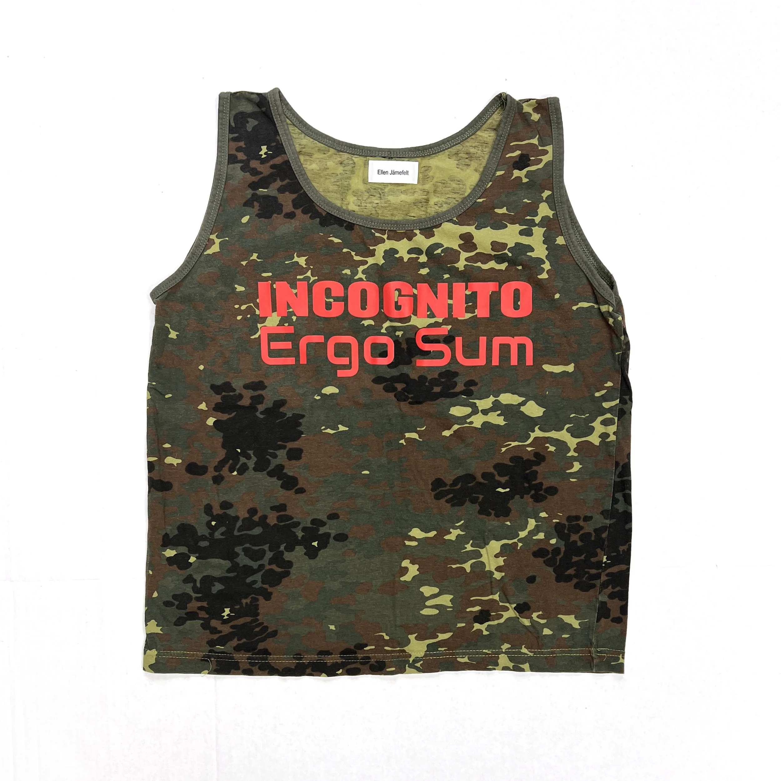 ELLEN JARNEFELT Incognito Camo Tank