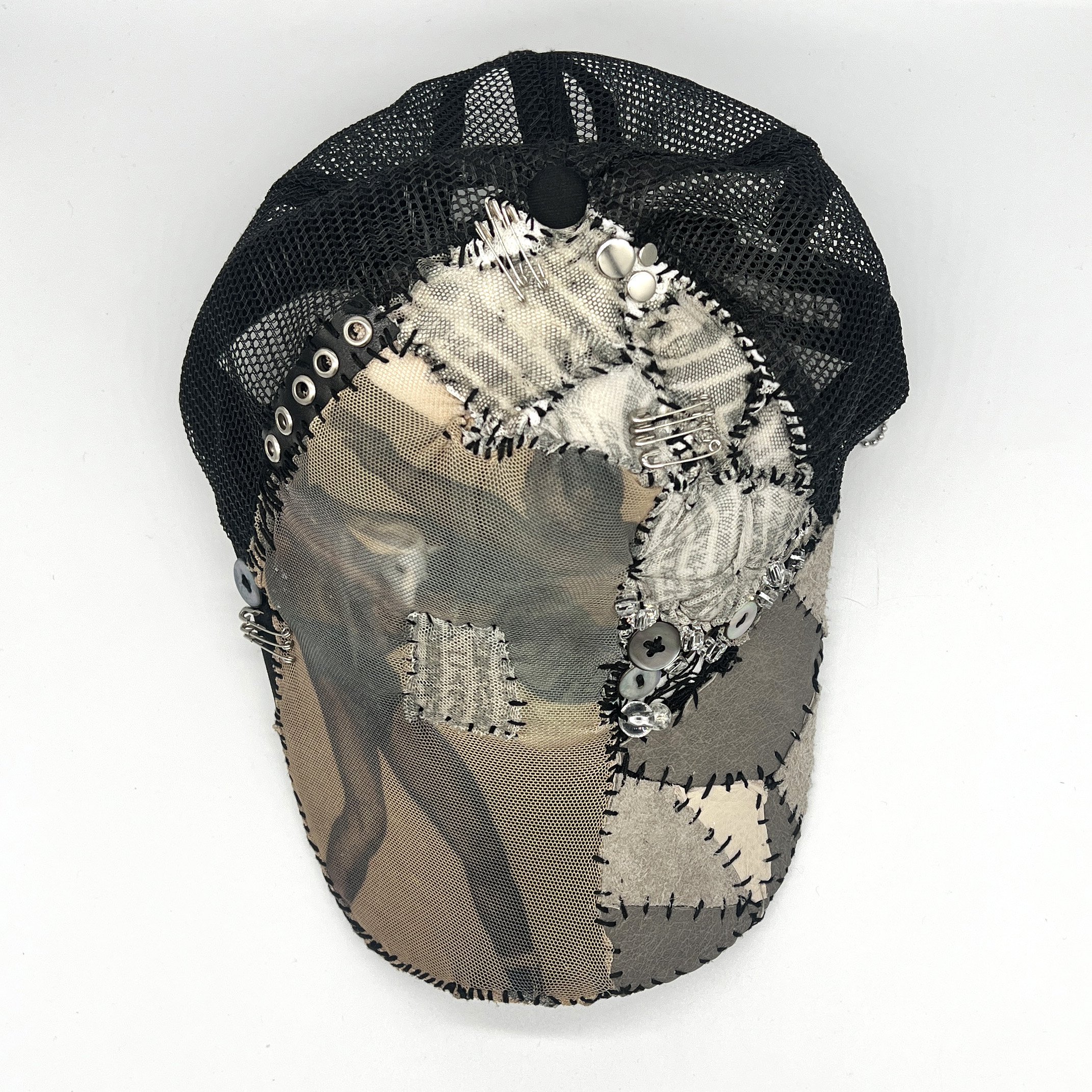 THE LAUGHING GEISHA Patchwork Hat