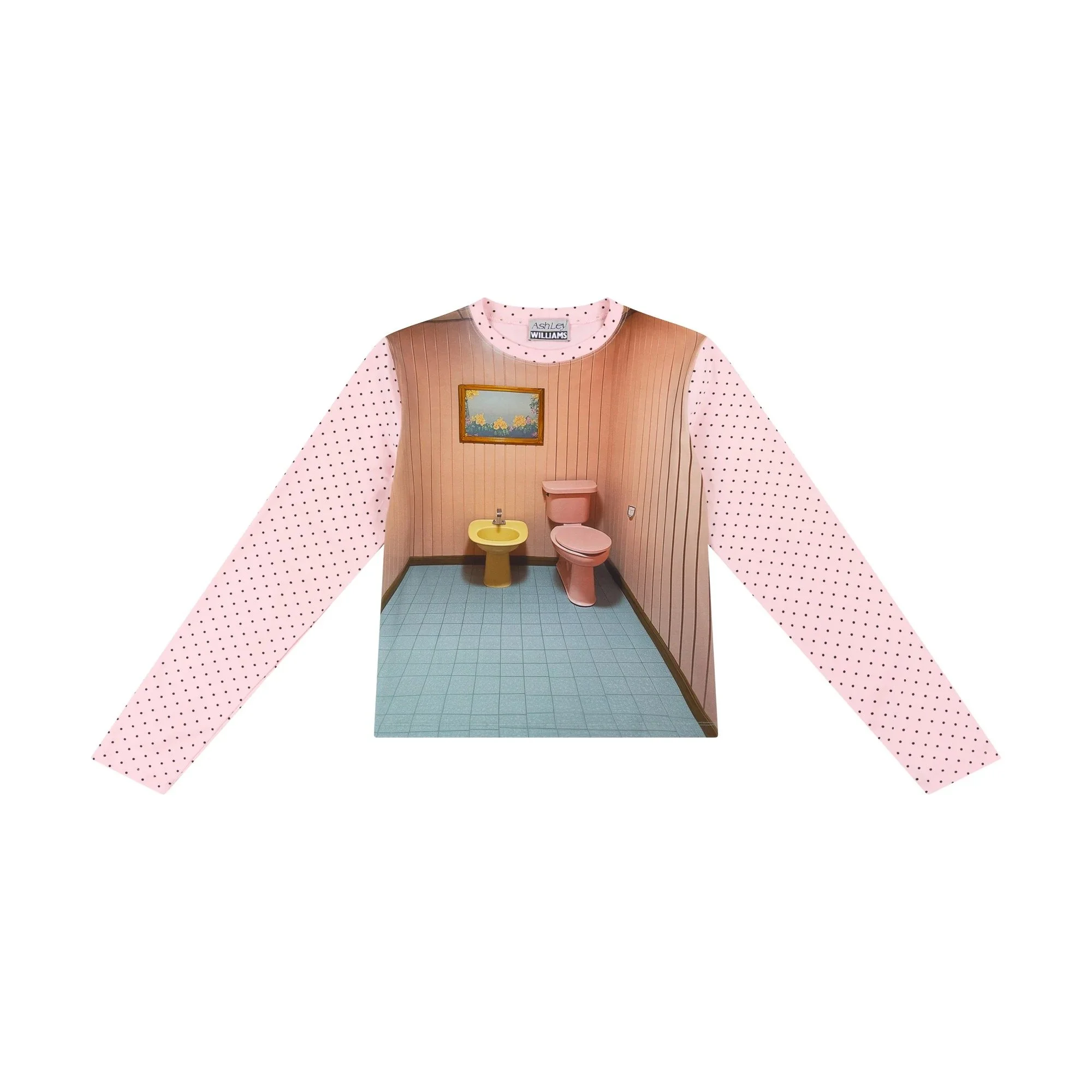 ASHLEY WILLIAMS Bathroom T-Shirt