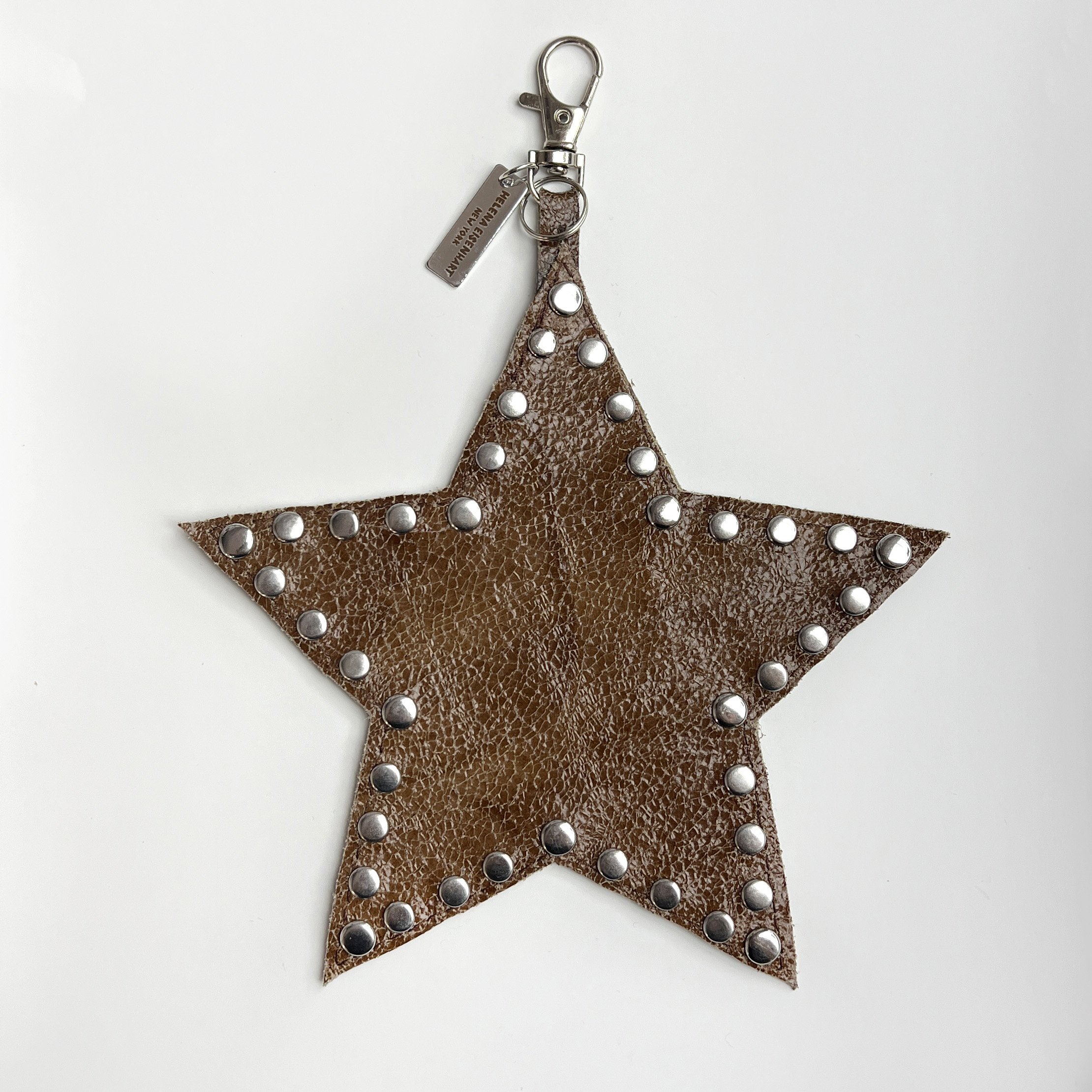 HELENA EISENHART Brown Star Keychain