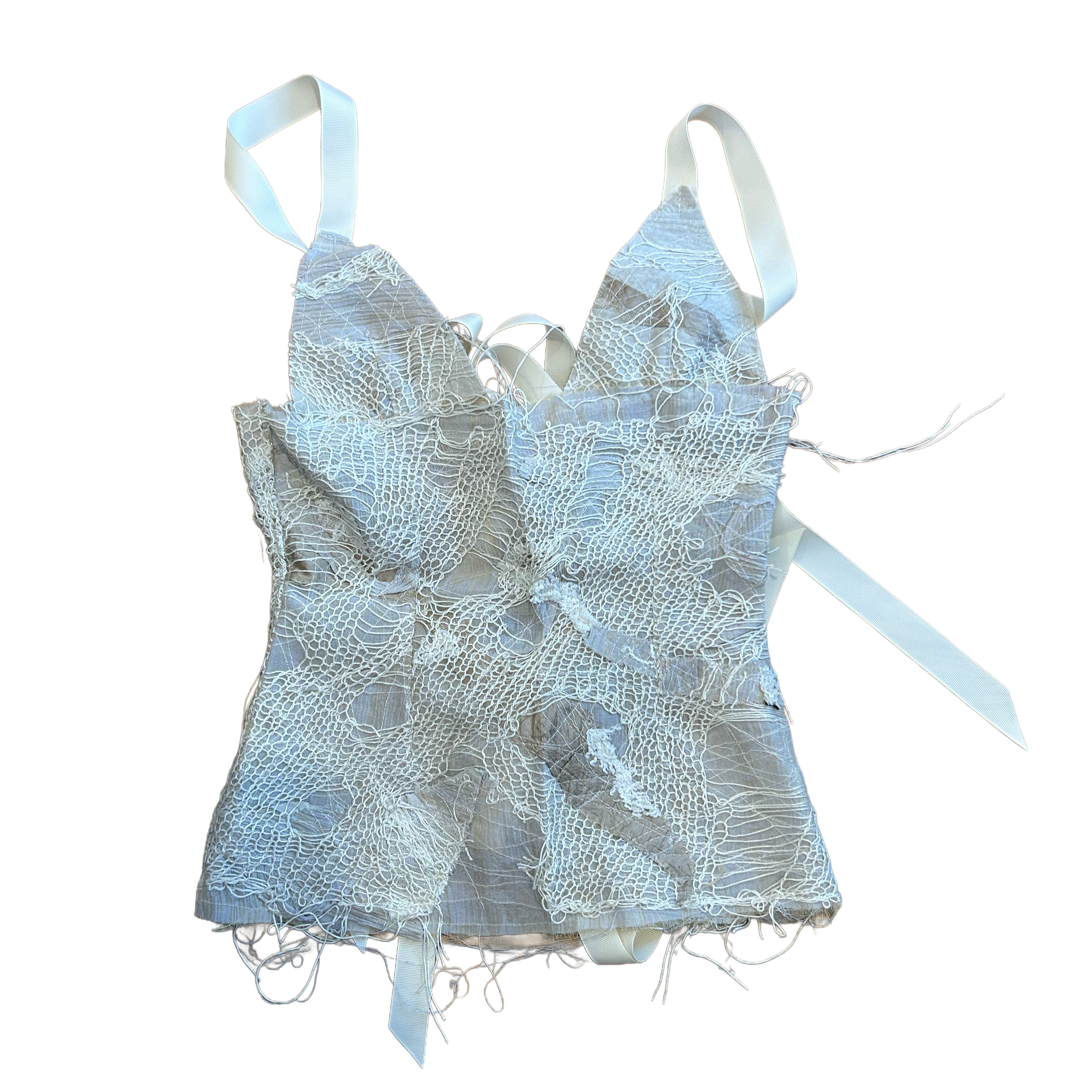 JADE SIMMARD Cream Moss Tank