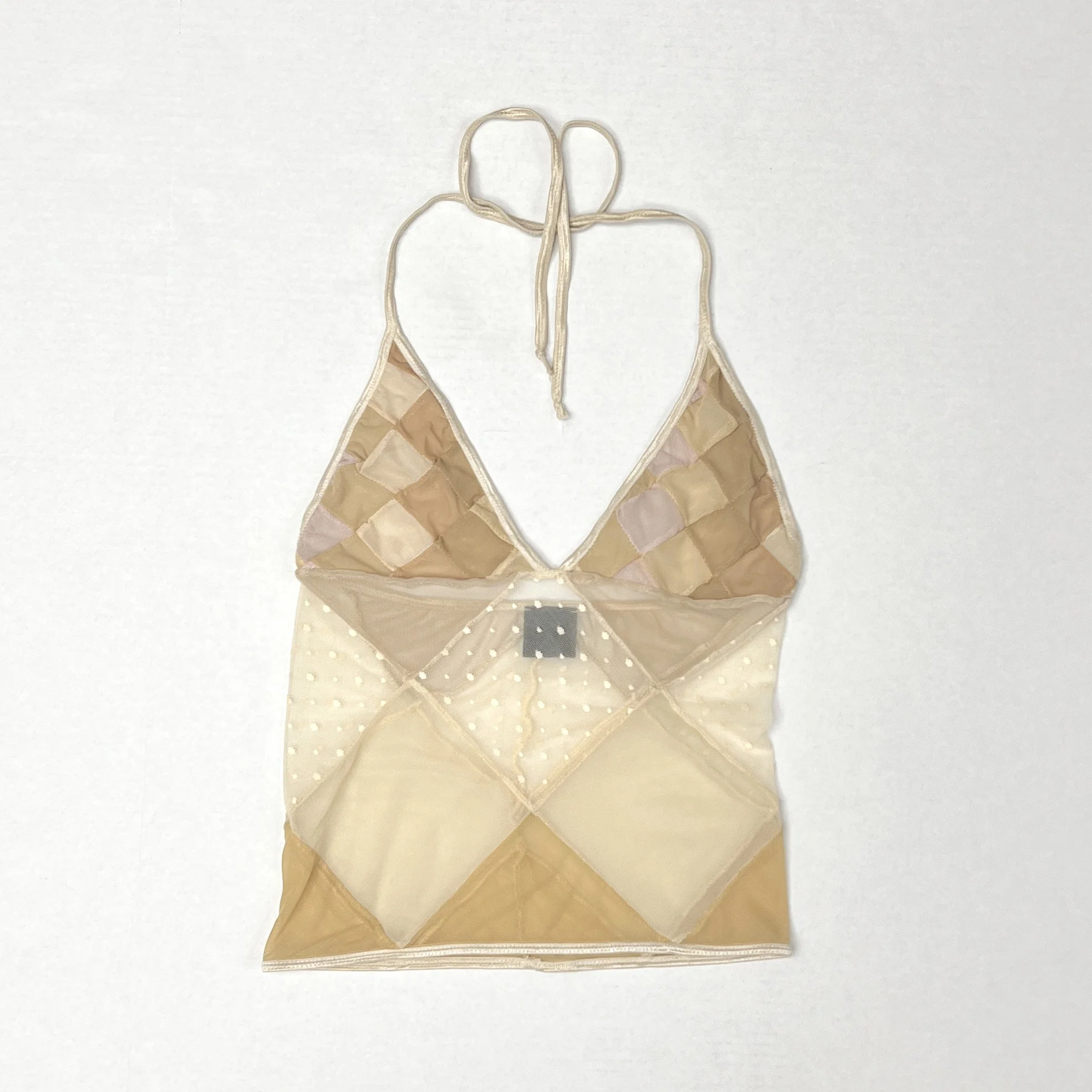 CATHERINE BODDY Diamond Mesh Halter