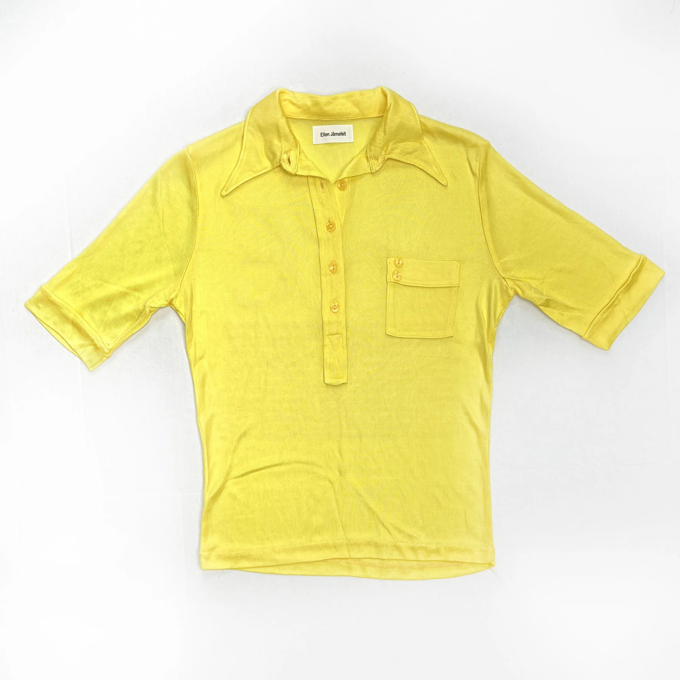 ELLEN JARNEFELT Seance Yellow Polo