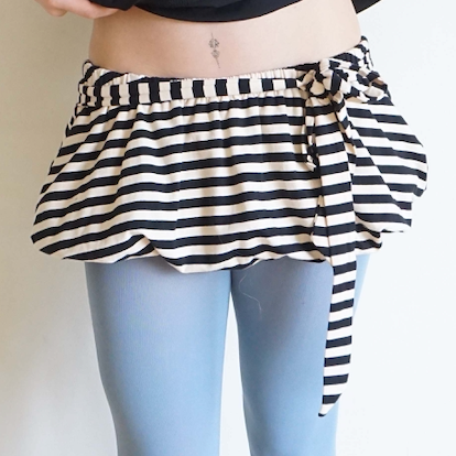 BLONDITA Suzy Stripe Skirt