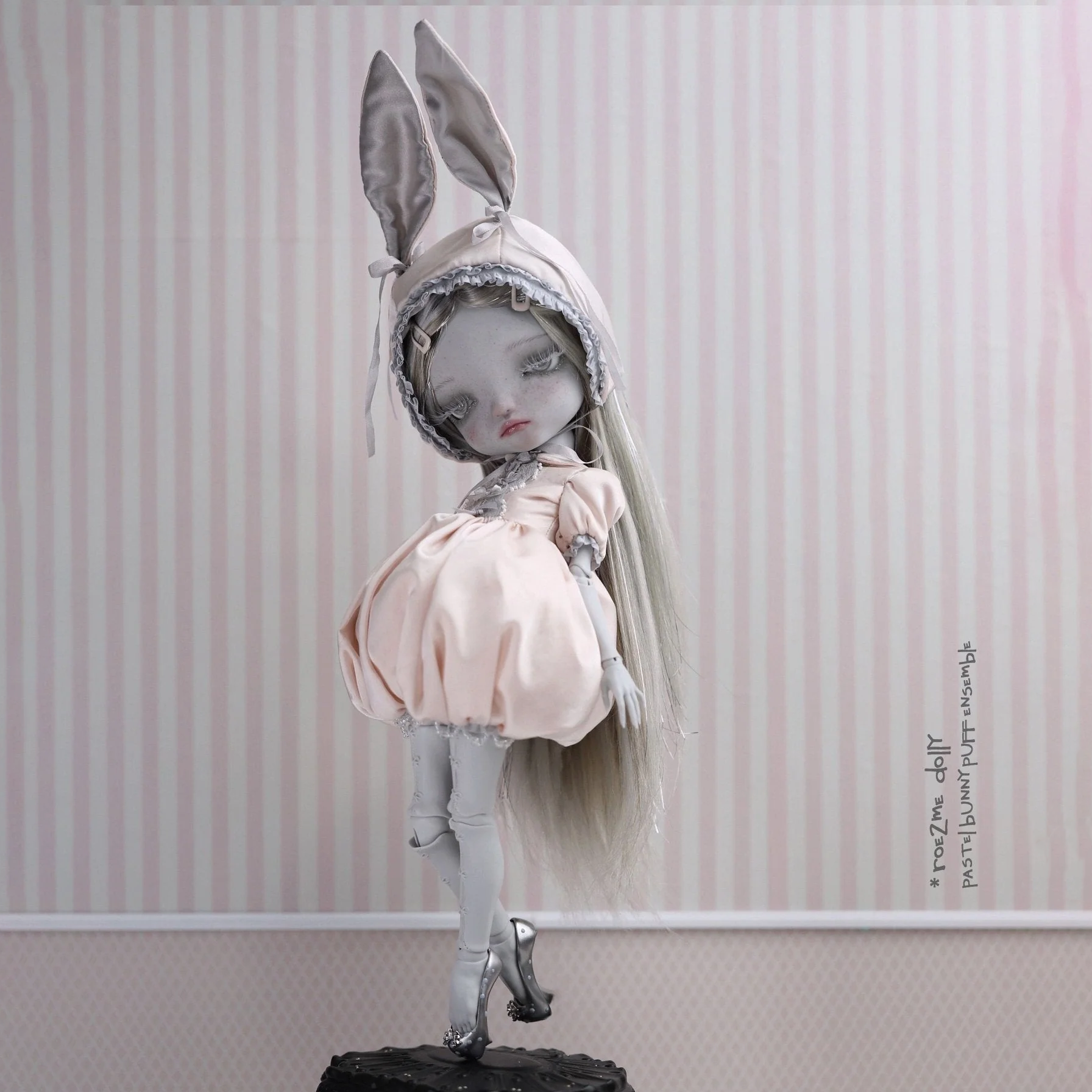 ROE2ME DOLLY Pastel Bunny Puff BJD FULLSET