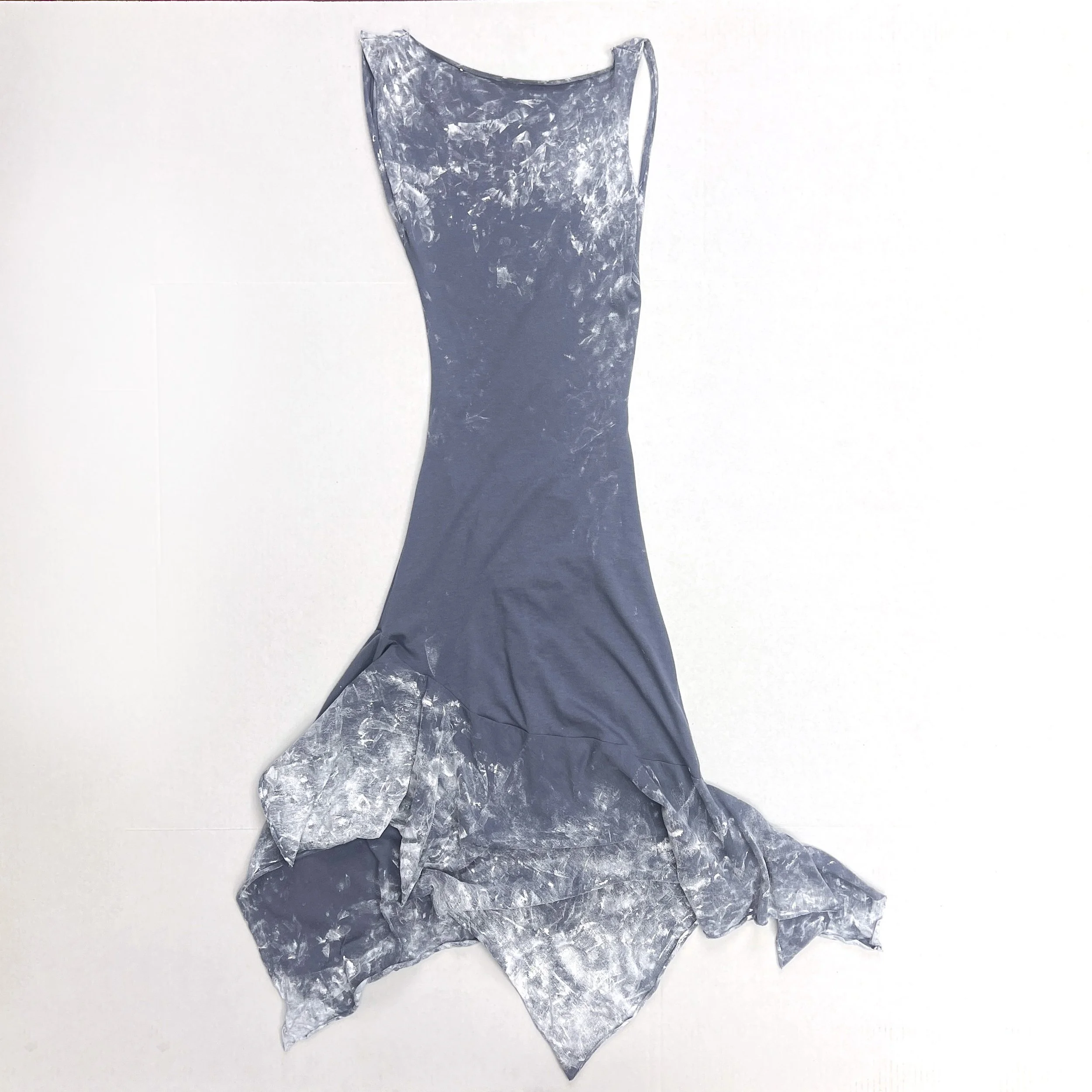 IIDKKKKKKK Painted Open Back Dress