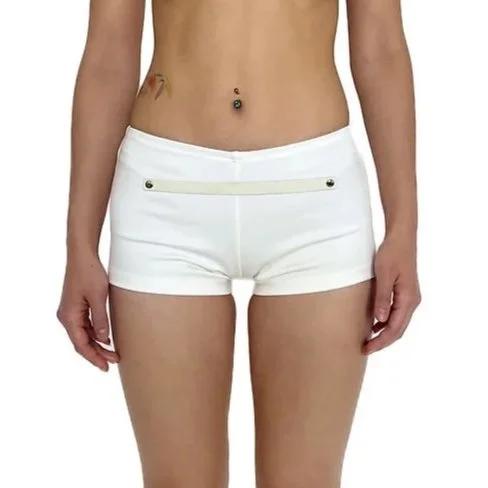 ORIENS Ivory Strap Micro Shorts