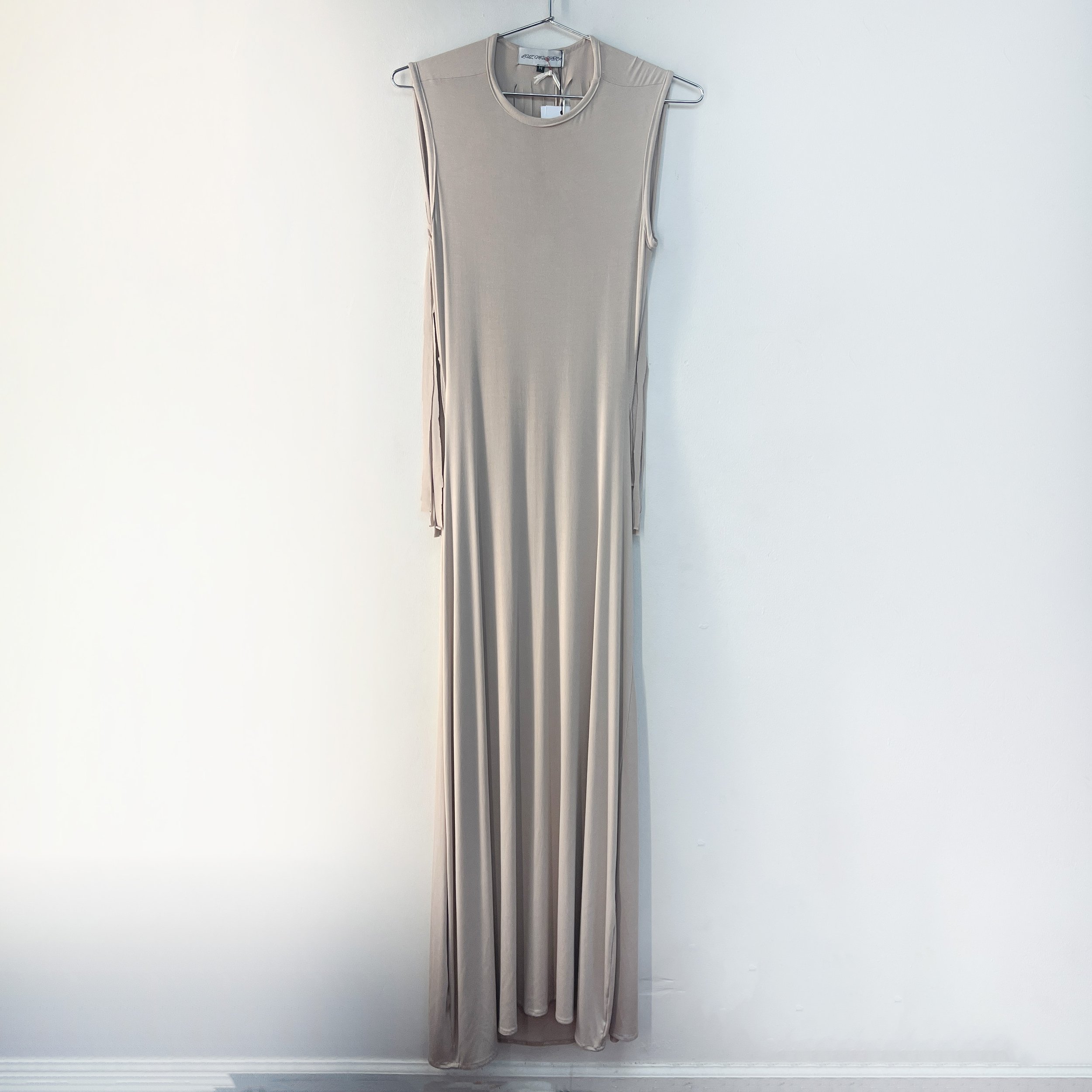 LUZ MUERTA Fringe Back Dress