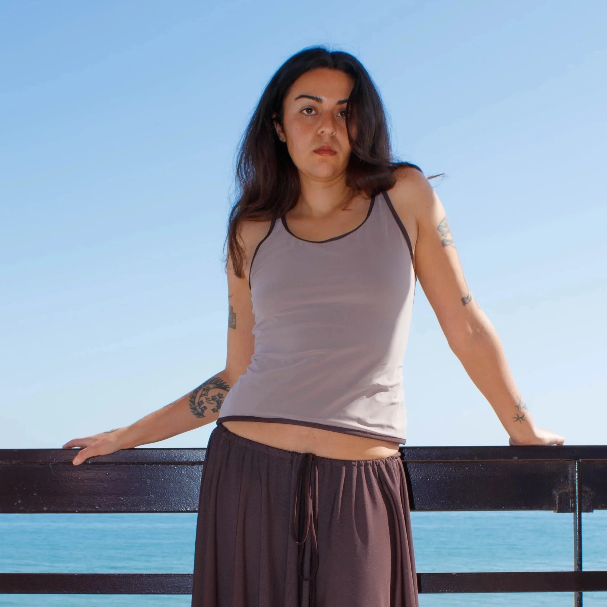 LUZ MUERTA Double Mesh Tank