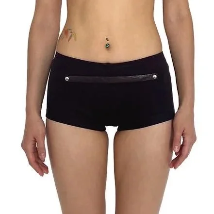 ORIENS Dark Umber Strap Micro Shorts