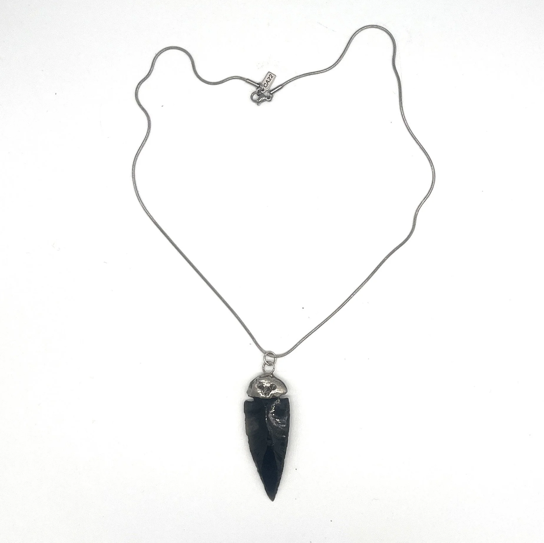 CA22 Obsidian Necklace