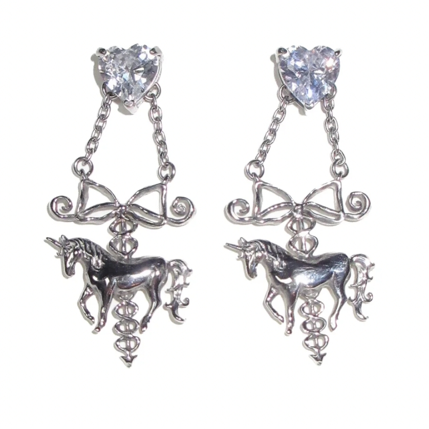 EVENTYR VERDEN Unicorn Enchantress Earrings