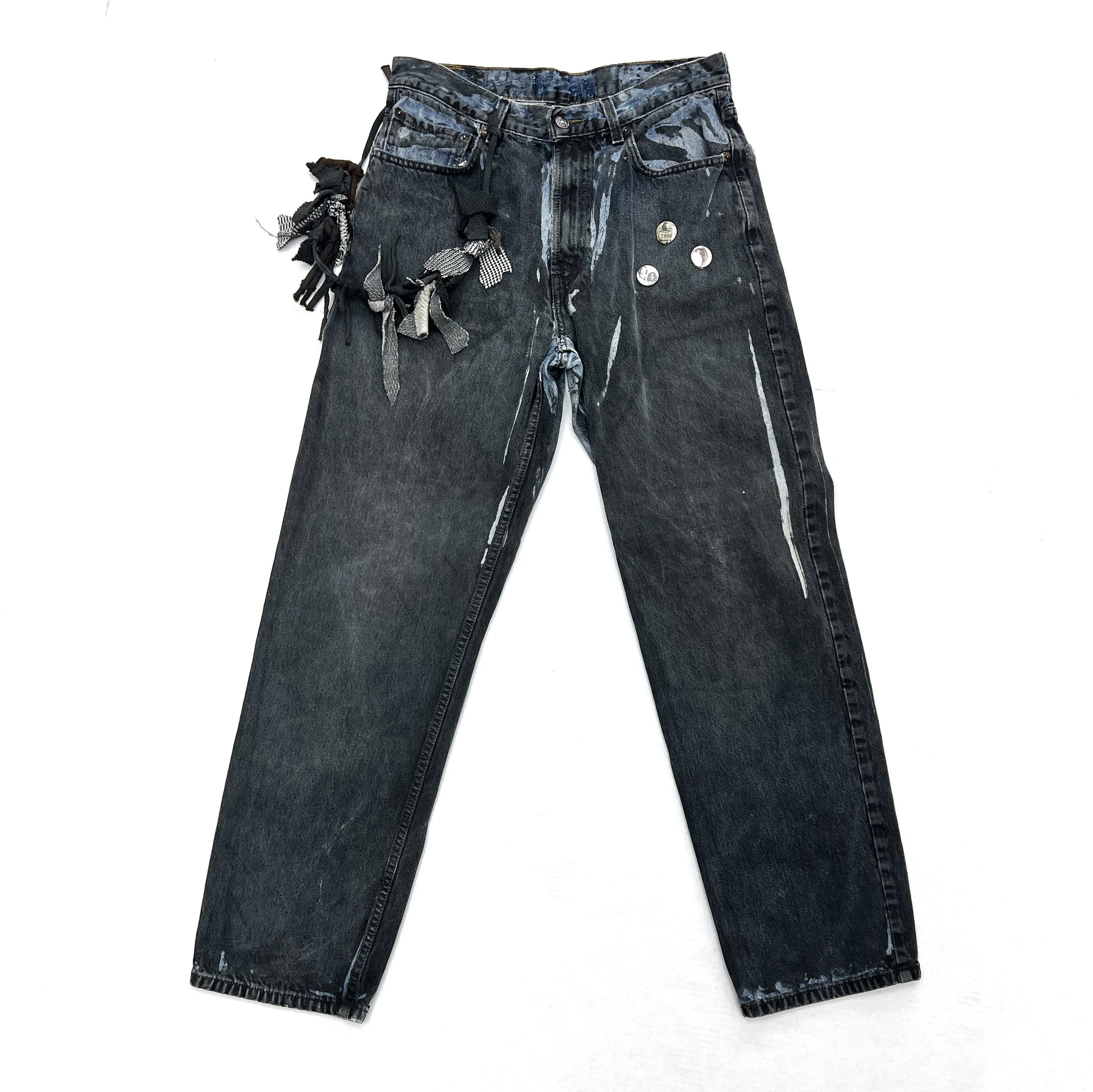 WWWYRED Metal Printed Denim 32x30