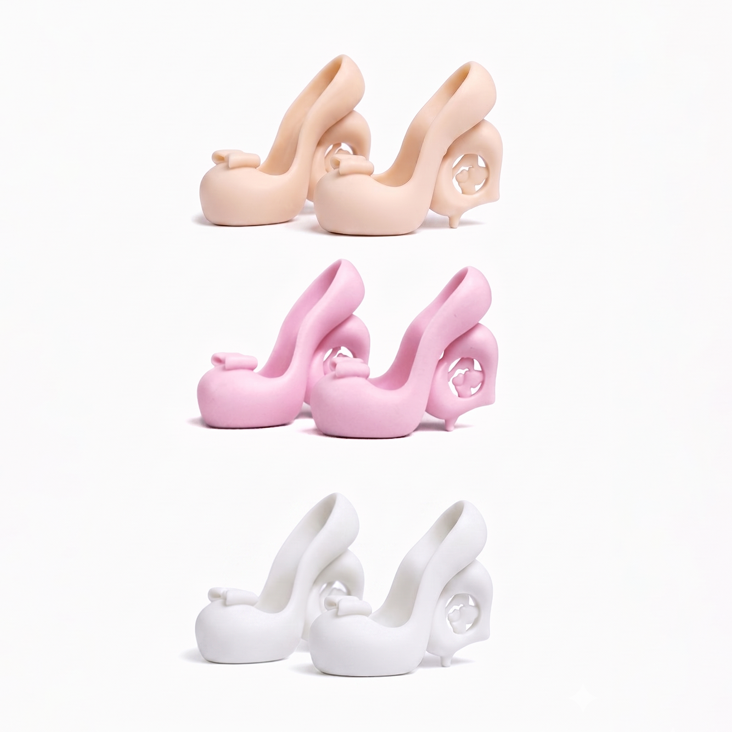 ROE2ME DOLLY Coquette Kicks Heart Heels