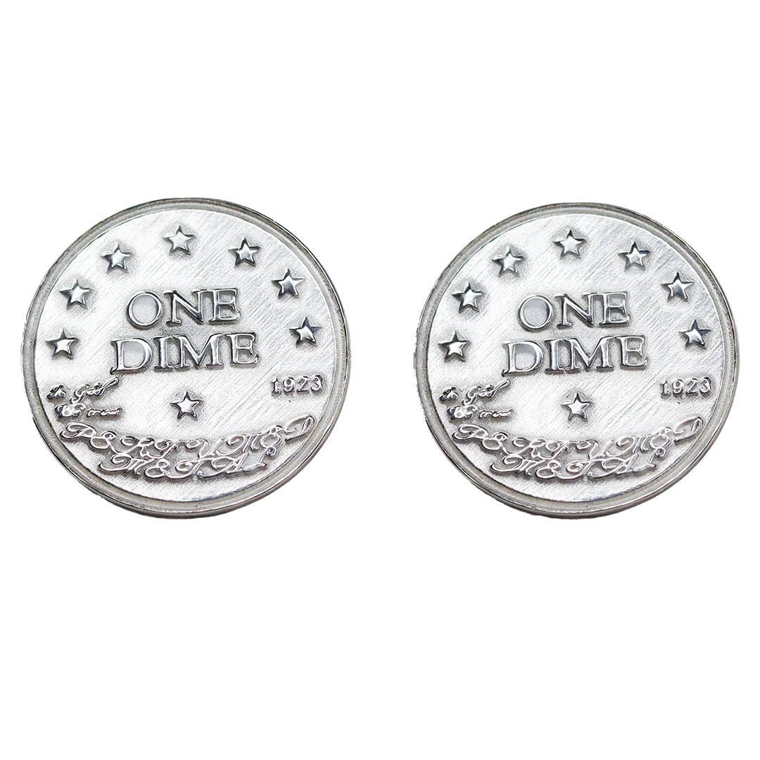 EBONNY MUNRO Dime Stud Earrings